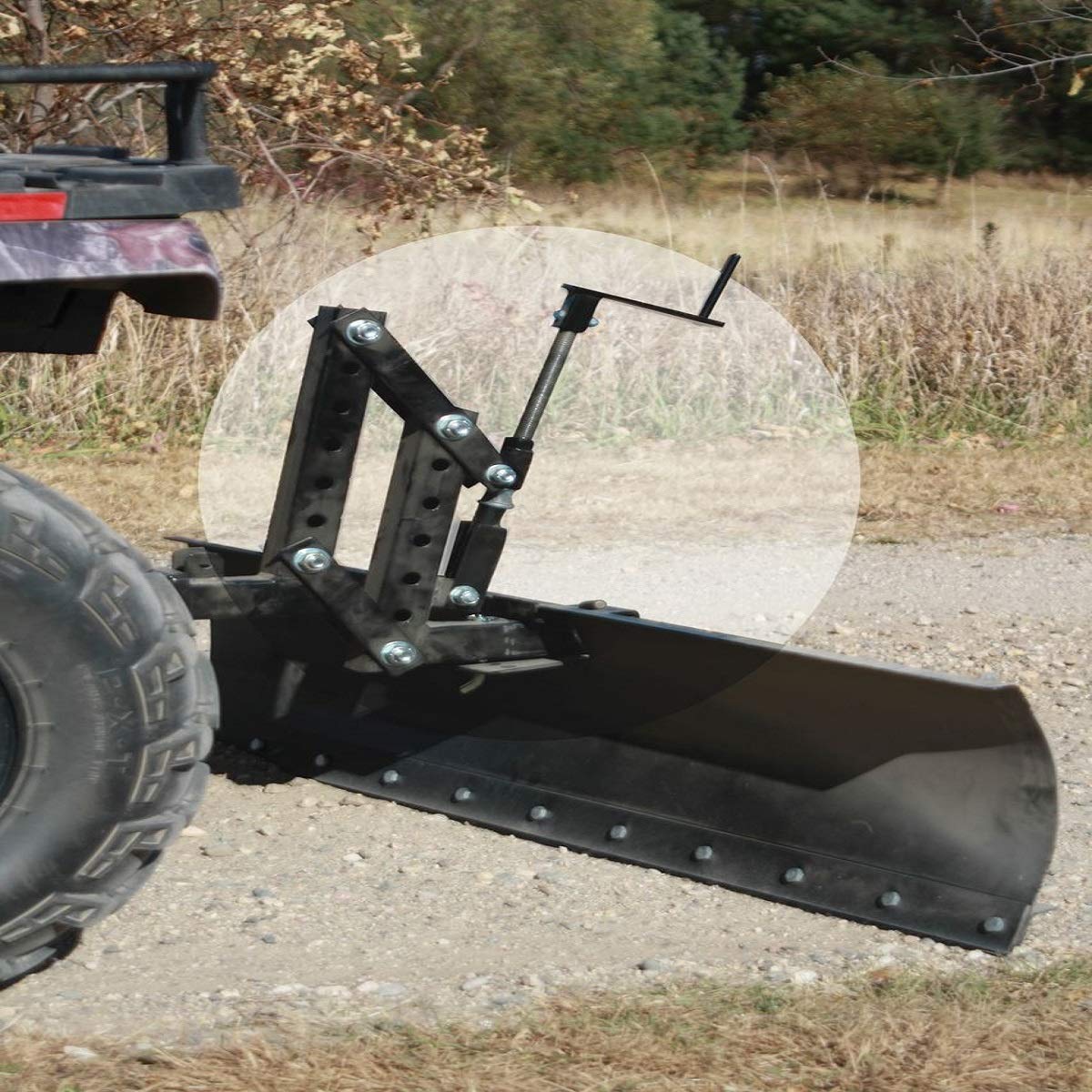 Motoalliance® Impact Implements Atv/Utv Tractor 1-Point Lift With 2' Receiver With Height Adjustments For Landscape Rakes, Box Blades, Plows And More.