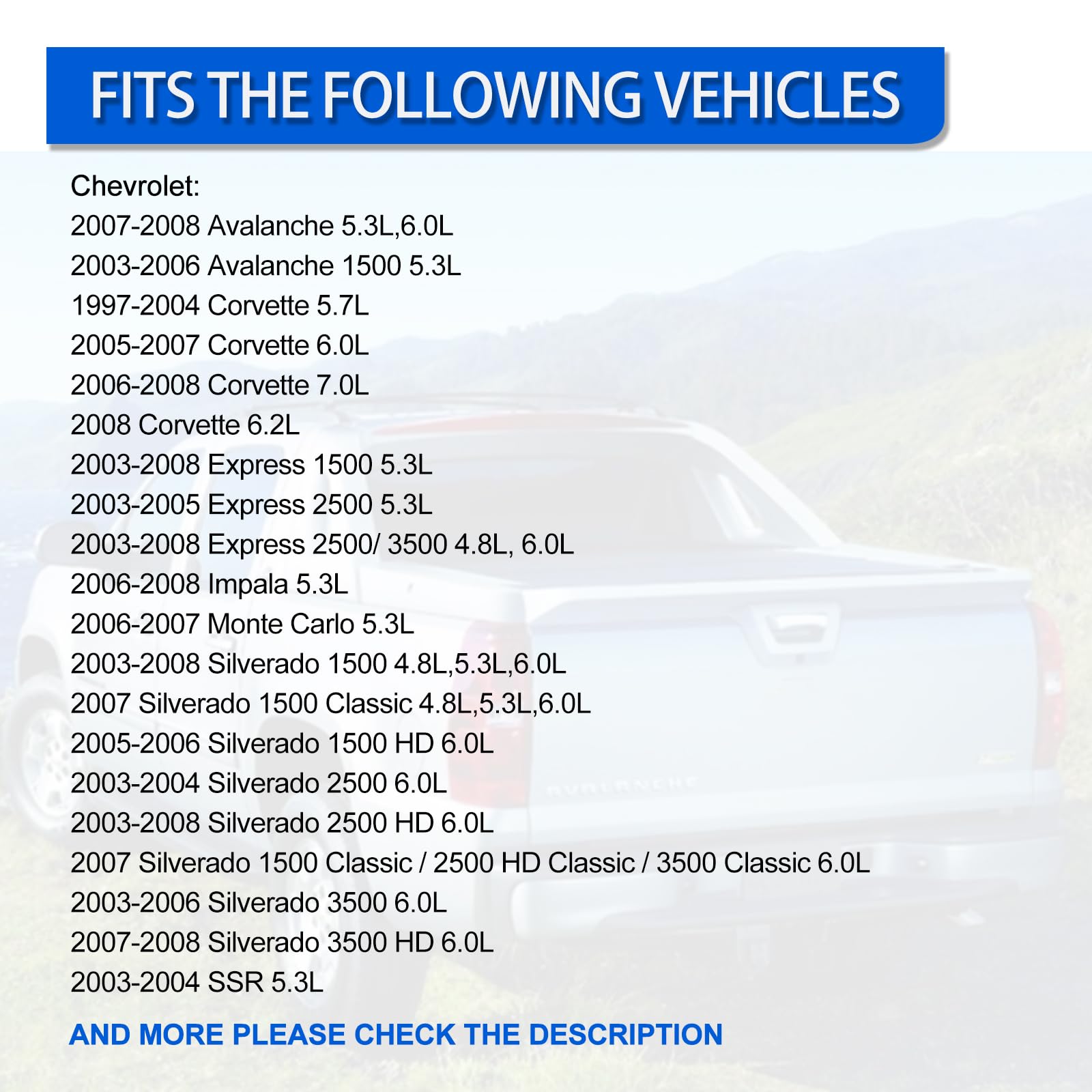 Engine Oil Pressure Sensor Switch Replaces D1846A Compatible With Chevy Silverado Suburban Tahoe Gmc Yukon Impala Pontiac G8 126