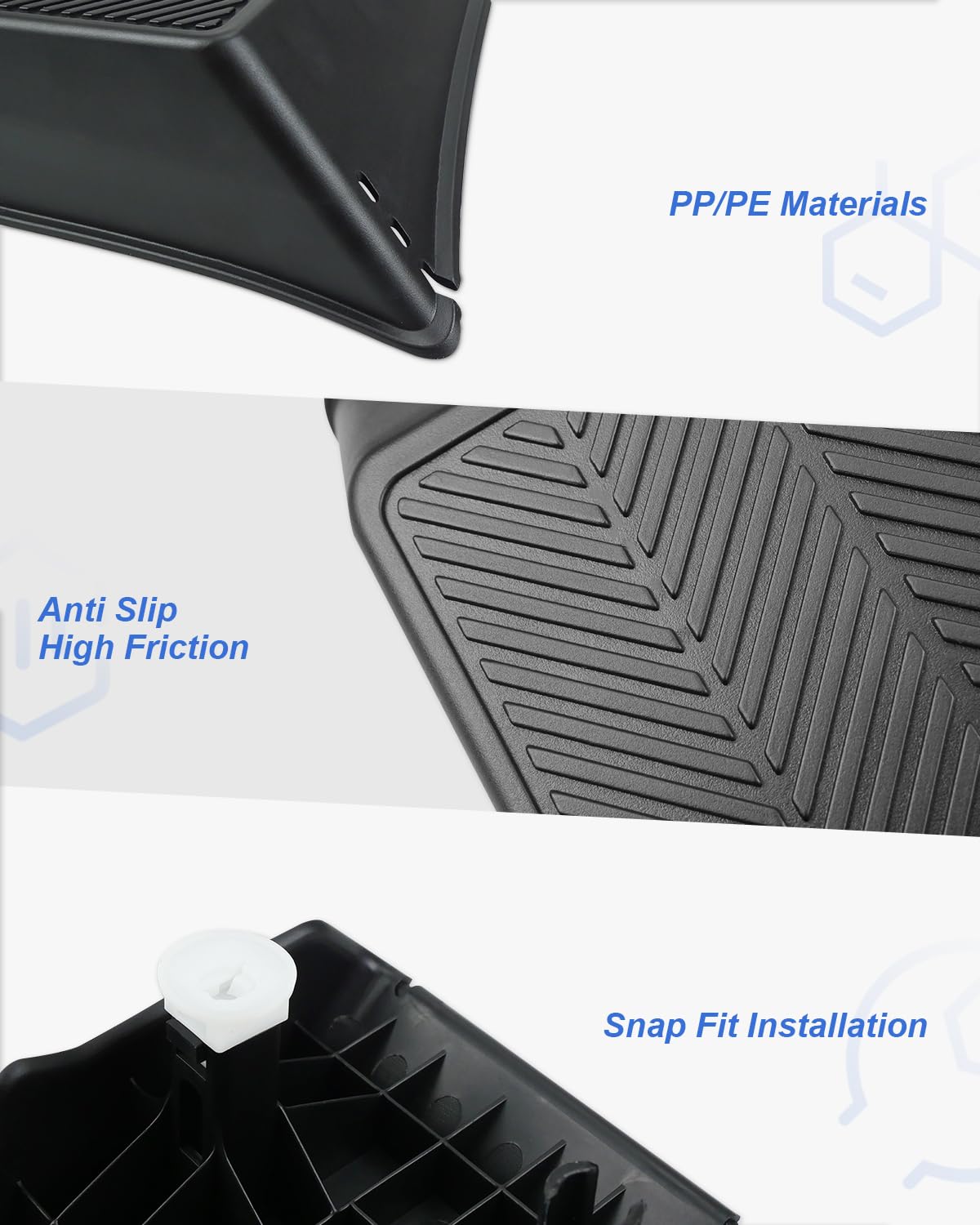 Floor Footrest Front Left Drivers Side Fit for Toyota 4Runner 2003-2009, Fit for FJ Cruiser 2007-2014, Replaces 58190-35031 5819