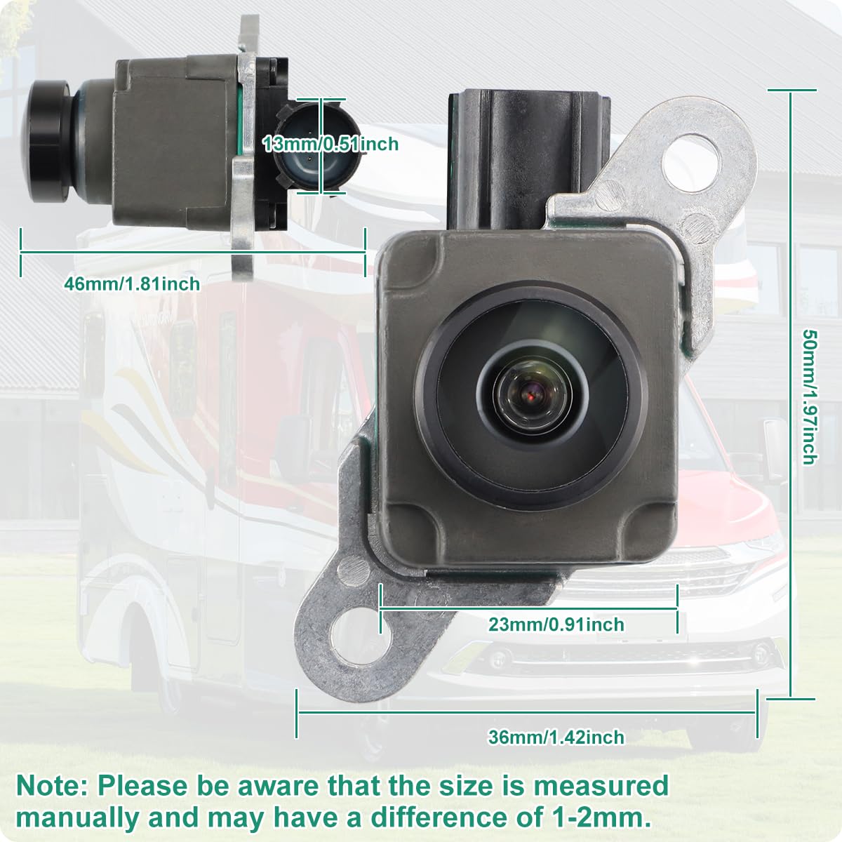 56038978Al Backup Camera, Greenyi Rear View Camera Fit For Dodge Ram 1500 2500 3500 2013-2018, For Dodge Ram 4500 5500 2013-2015