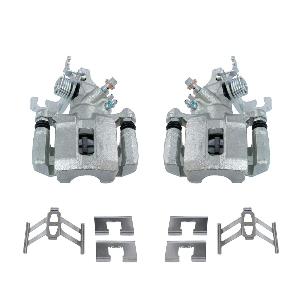 Trq Rear Brake Caliper Set Compatible With 2004-2008 Acura Tsx 1998-2007 Honda Accord