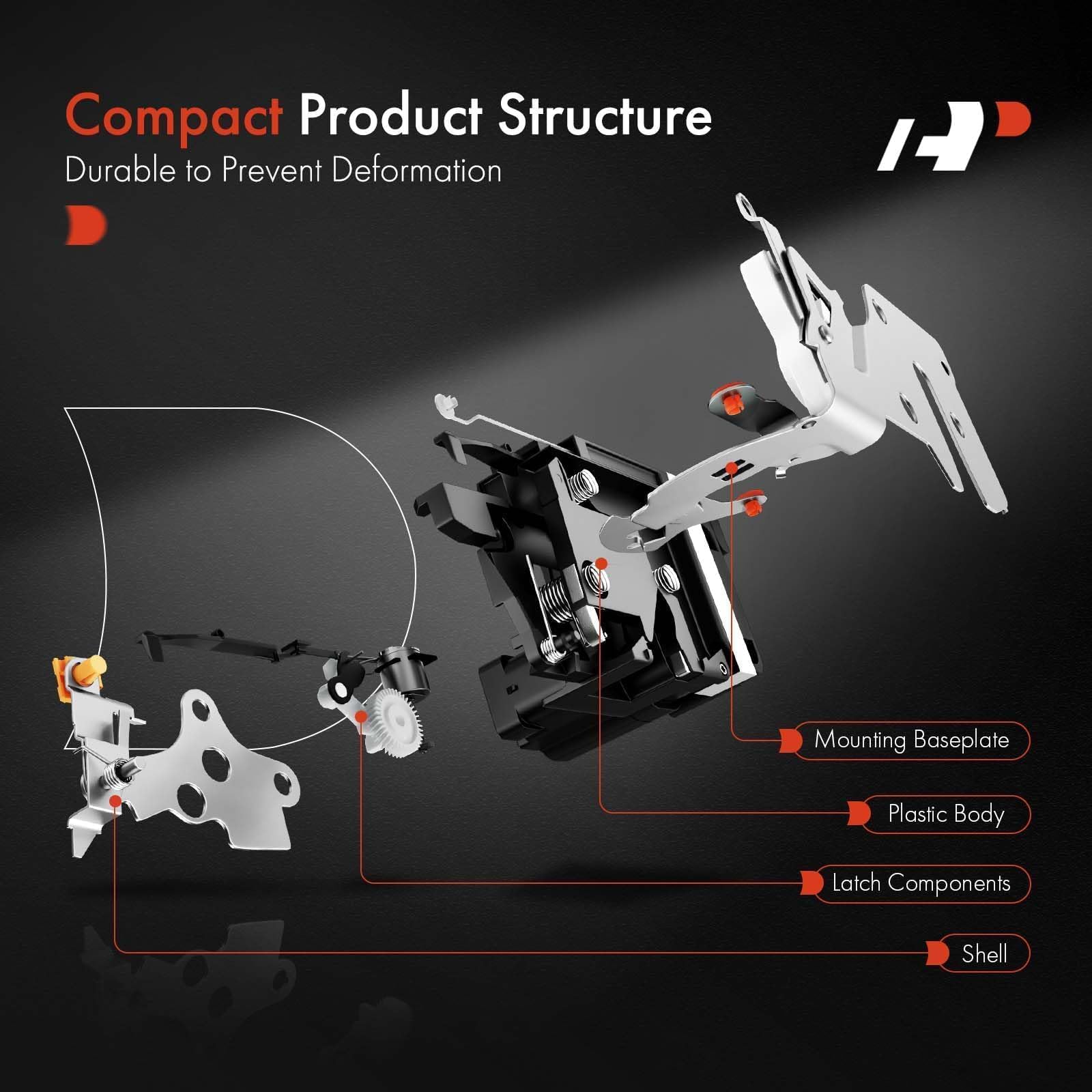 A-Premium Front Left Driver Door Lock Latch Actuator Compatible With Cadillac Escalade & Chevy Chevrolet Silverado Avalanche Suburban Tahoe & Gmc Sierra Yukon - Replace# 15110643, 15053681