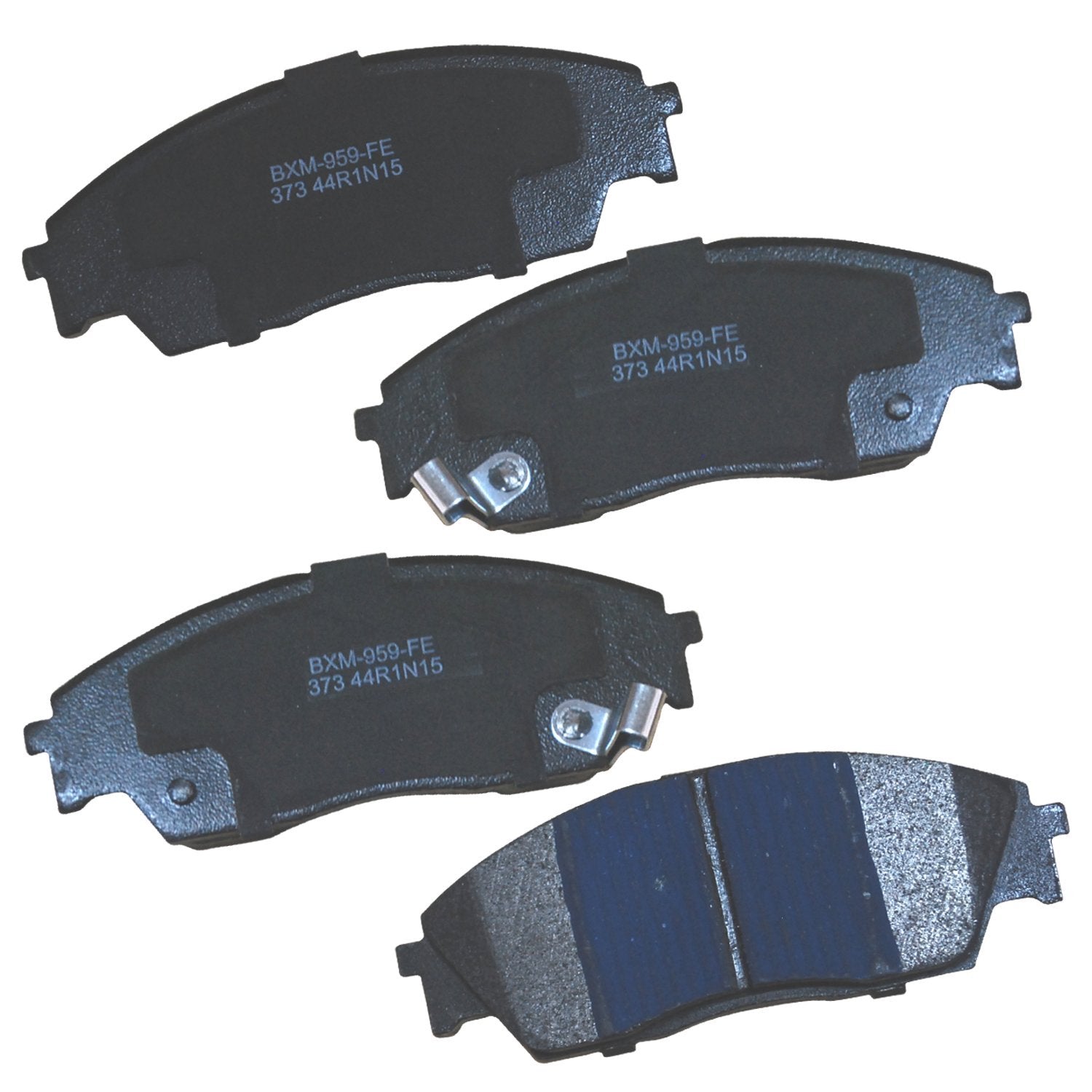 Bendix Premium Sbm373 Semi-Metallic Front Brake Pads For Honda Civic 1991-1990, Crx 1991-1990, Prelude 1990-1988