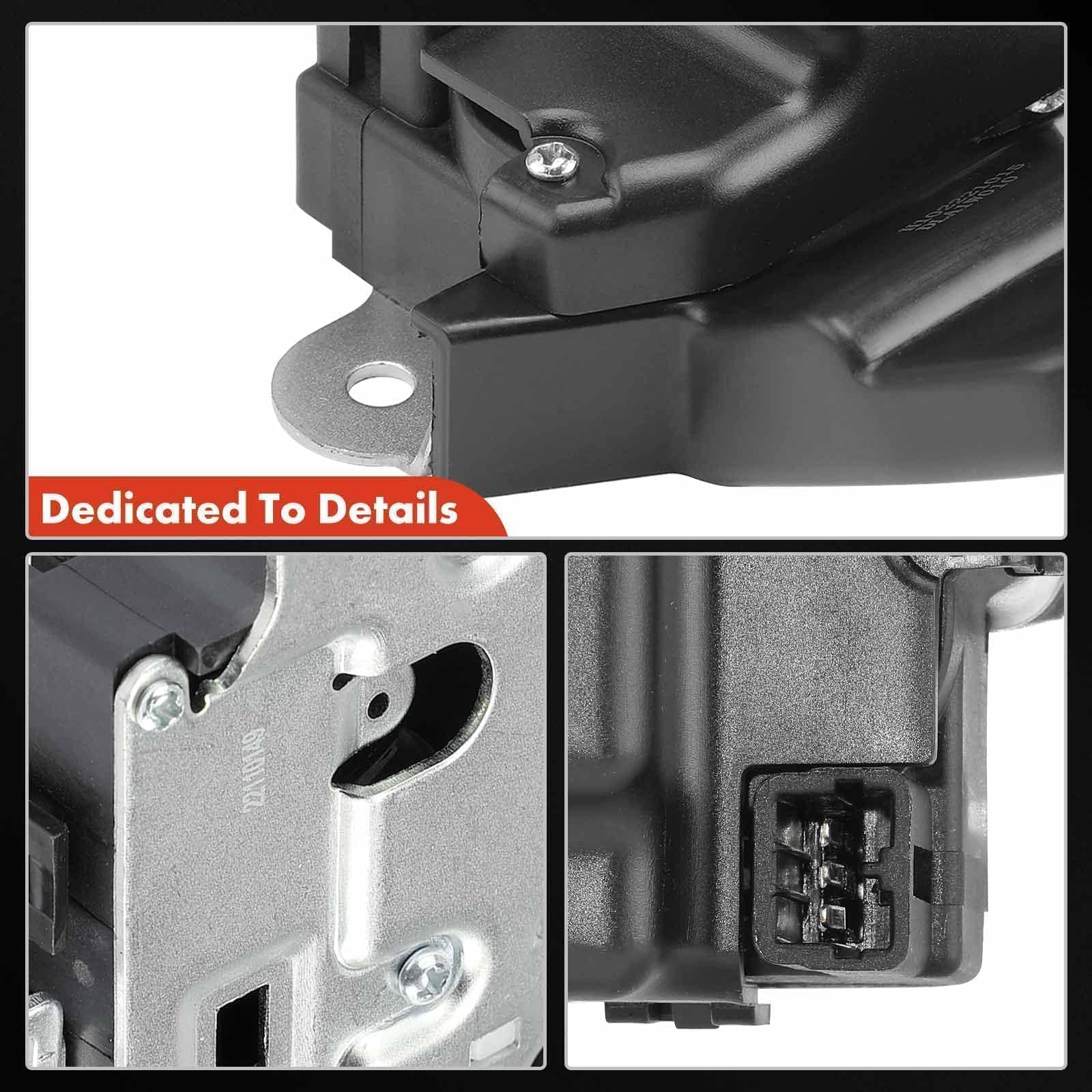 A-Premium Rear Door Lock Latch Actuator Compatible with 2012 2013 2014 2015 2016 2017, Sedan, Without Keyless Entry, Door Lock Latch Actuator, 812301W000, 81230-1W000, 812301W010, 81230-1W010