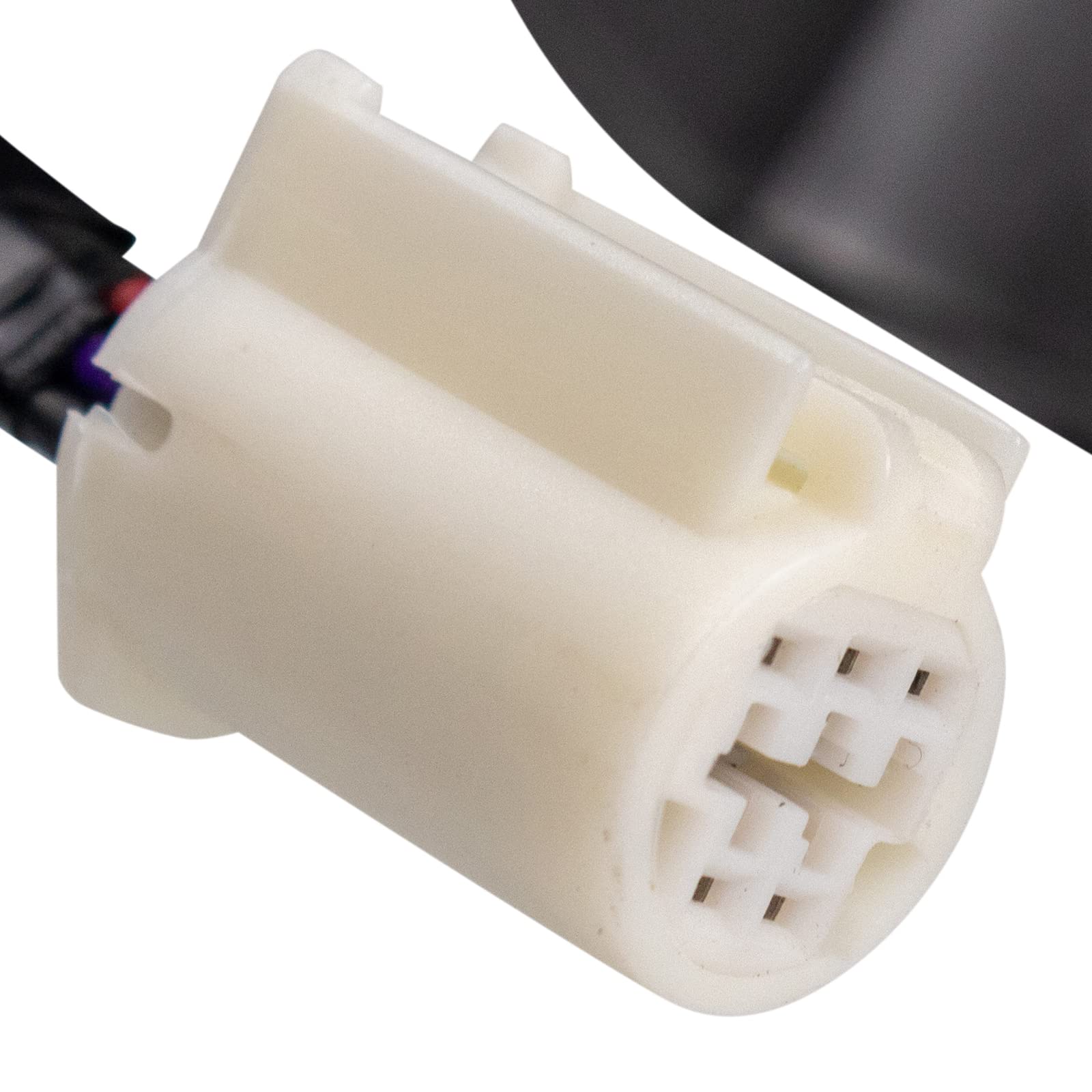 Trq Right Mirror With Heat Passenger Side Compatible With 2003-2009 Toyota 4Runner To1321199