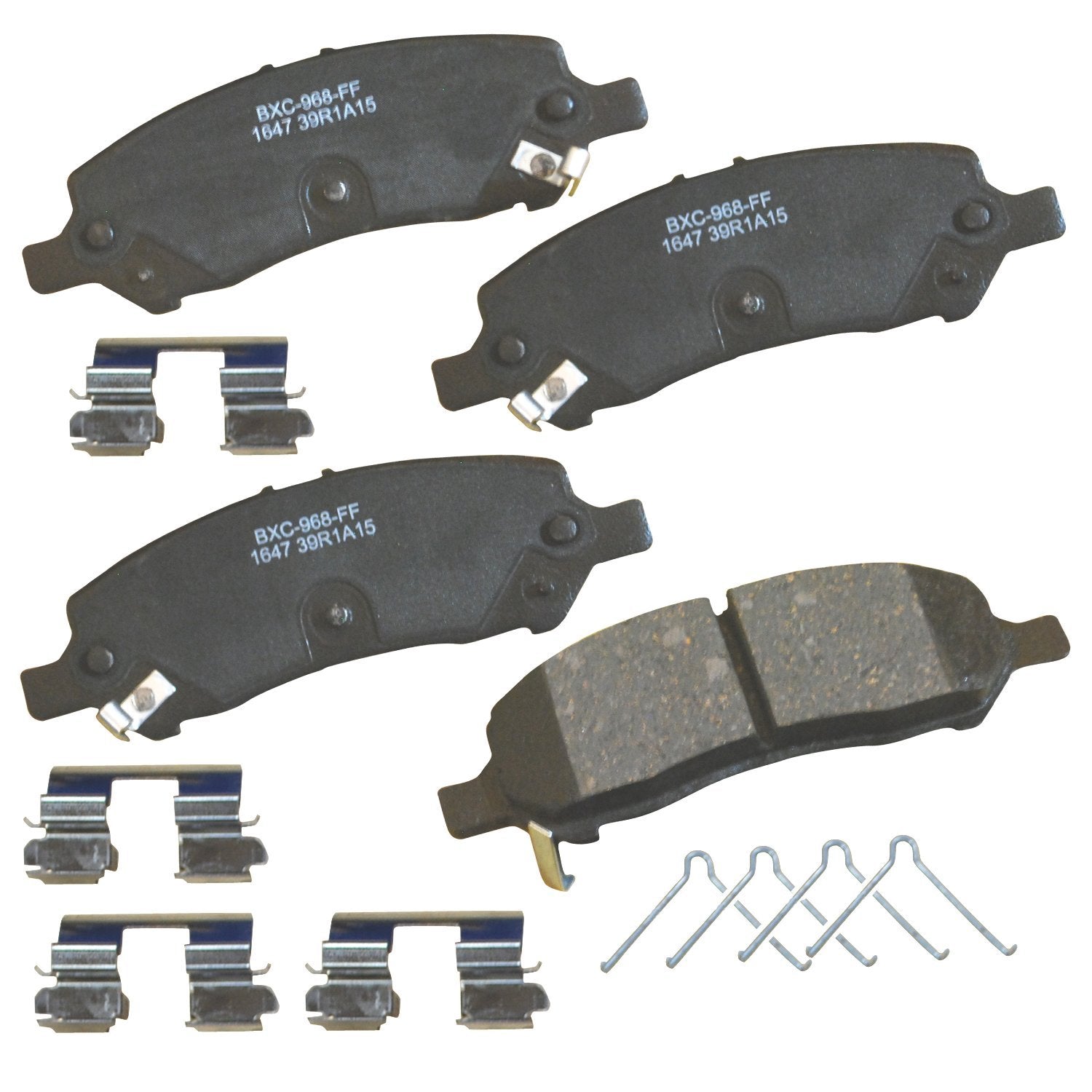 Bendix Premium Sbc1647 Ceramic Rear Brake Pads For Dodge Dart 2016-2013