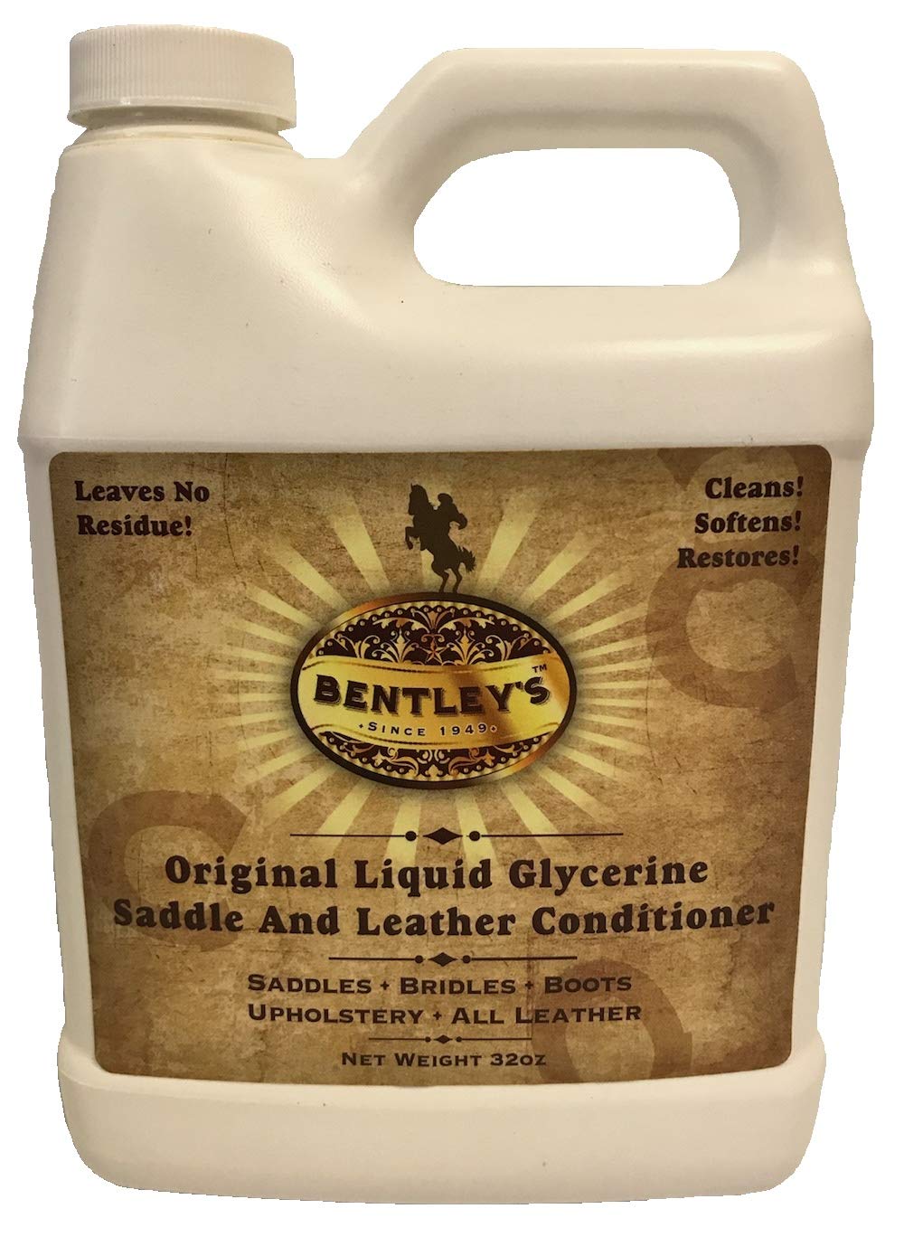 Bentley Liquid Glycerine Saddle & Leather Conditioner Soap - 32 Oz