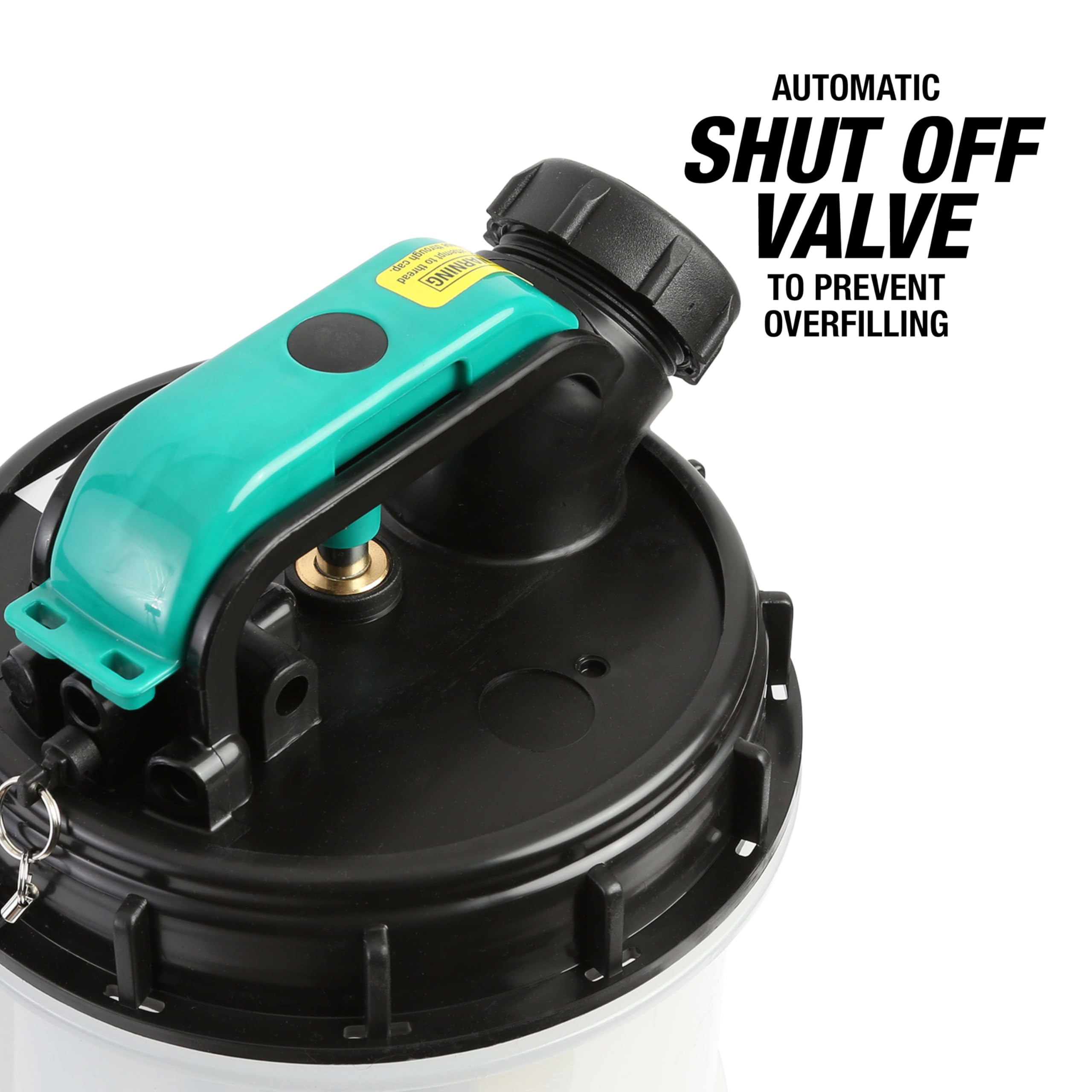 OEMTOOLS 24397 10 Quarts (2.5 Gallons) Manual Fluid Extractor, Oil Extractor Pump, Transmission Fluid Pump, Oversized Handle Manual Oil Pump Extractor