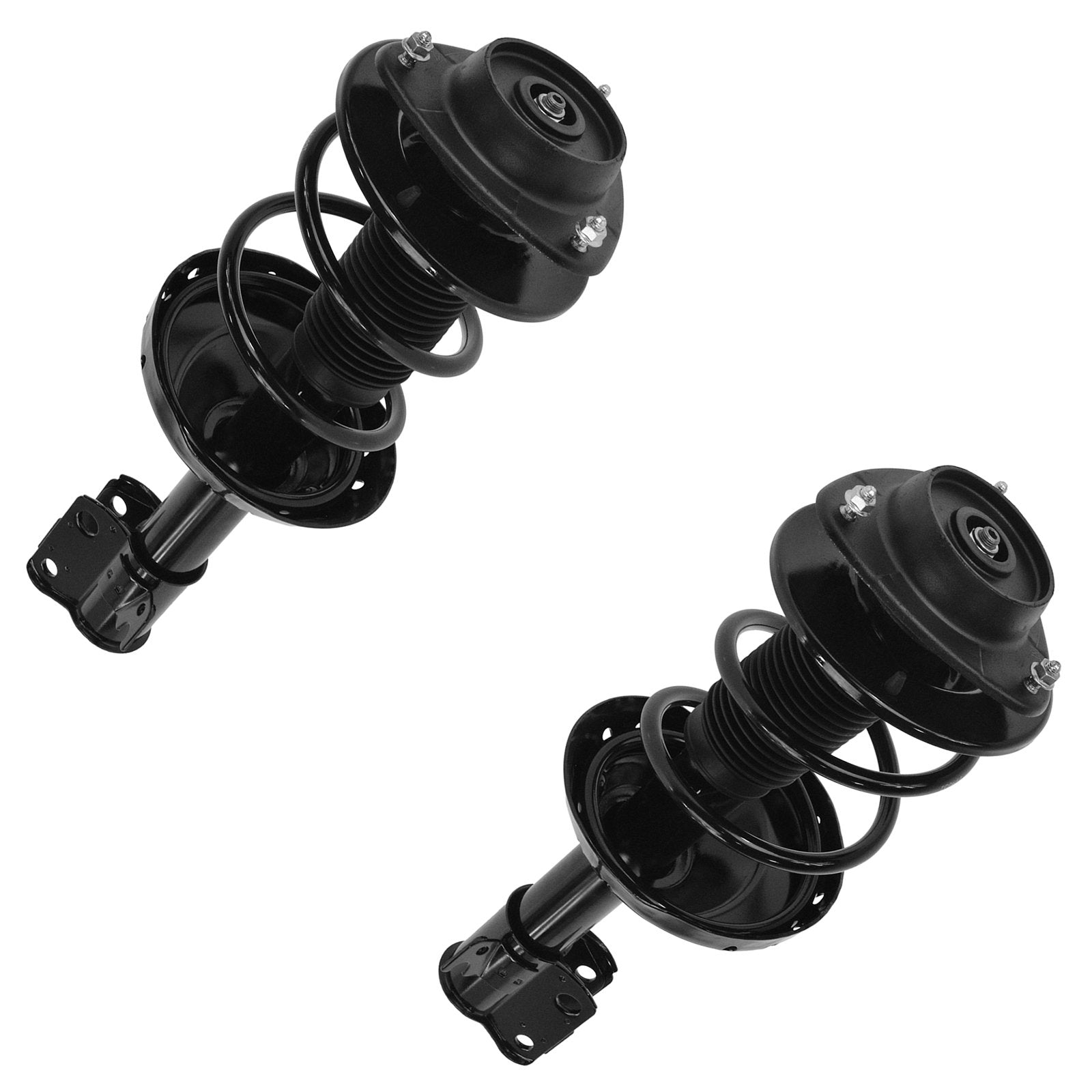 Trq Front And Rear Strut & Coil Spring Assembly Set Driver & Passenger Sides Compatible With 05-09 Subaru Legacy