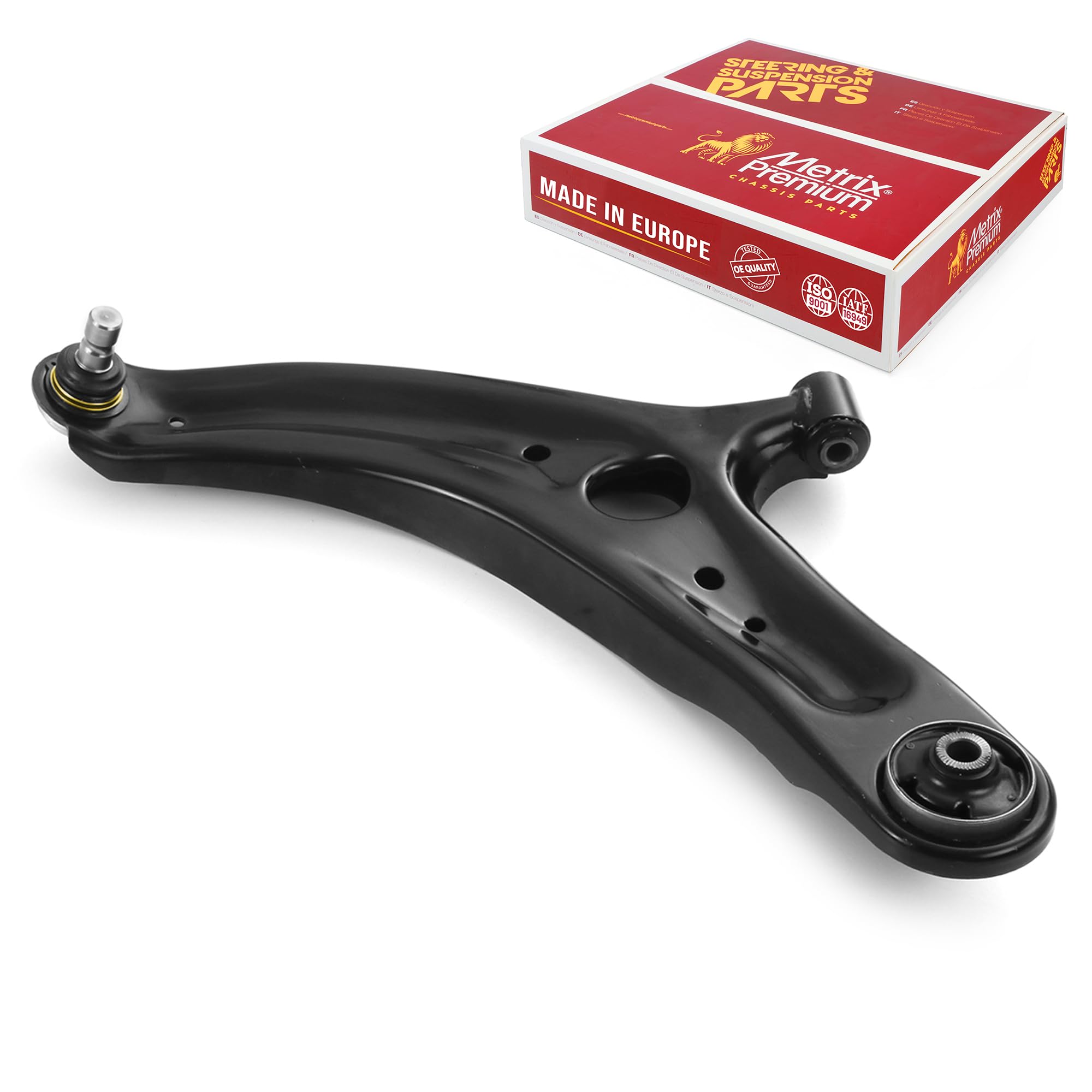 Metrix Premium Chassis Parts - Front Left Lower Control Arm W Ball Joint & Bushing Assembly Fits 2010-2011 Kia Soul, 2012-2013 K
