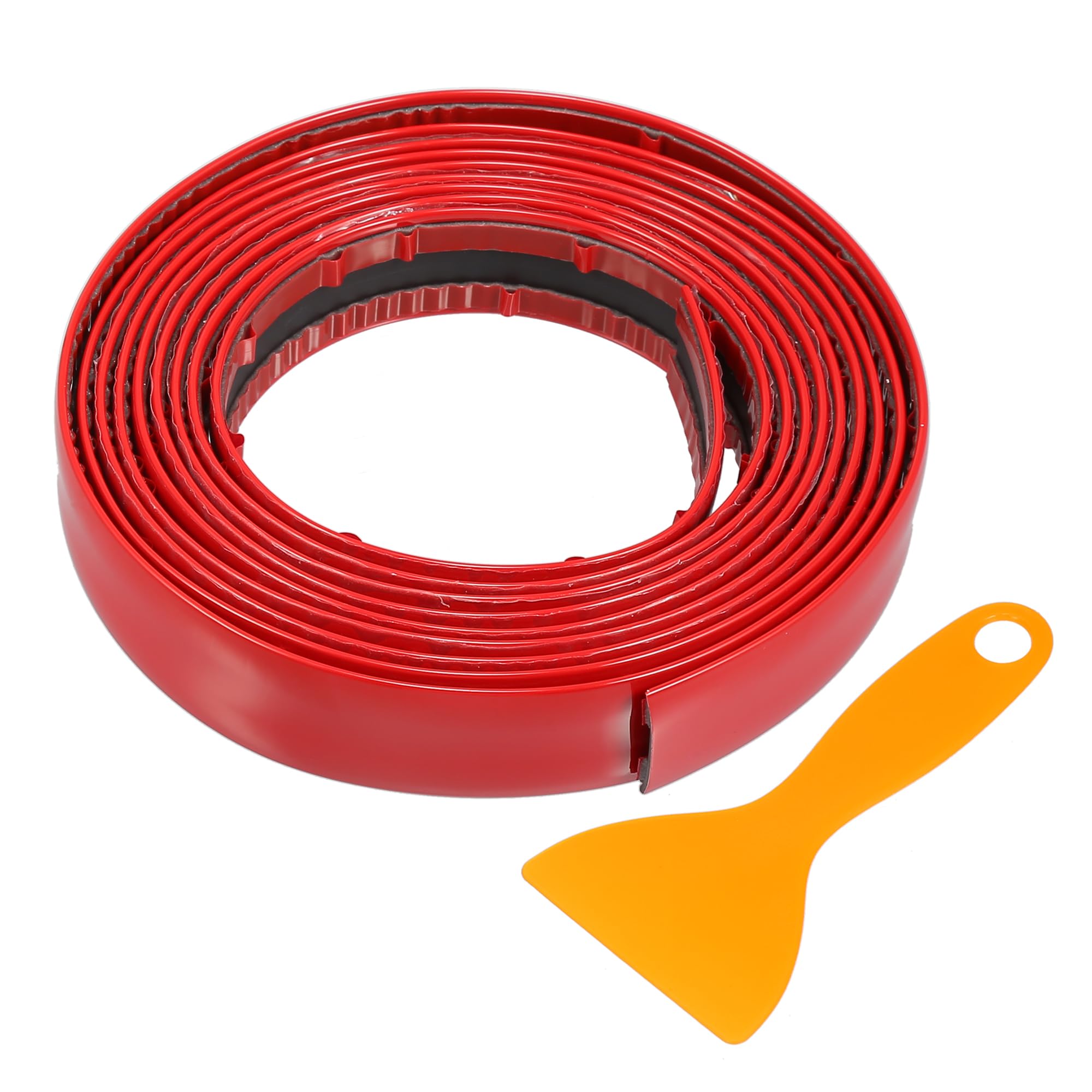 TUCKBOLD Car Truck Window Trim Strip 4/5'' 22mm Width 10Ft 300cm Self Adhesive Scratch-Proof | Universal Exterior Interior Bumpe