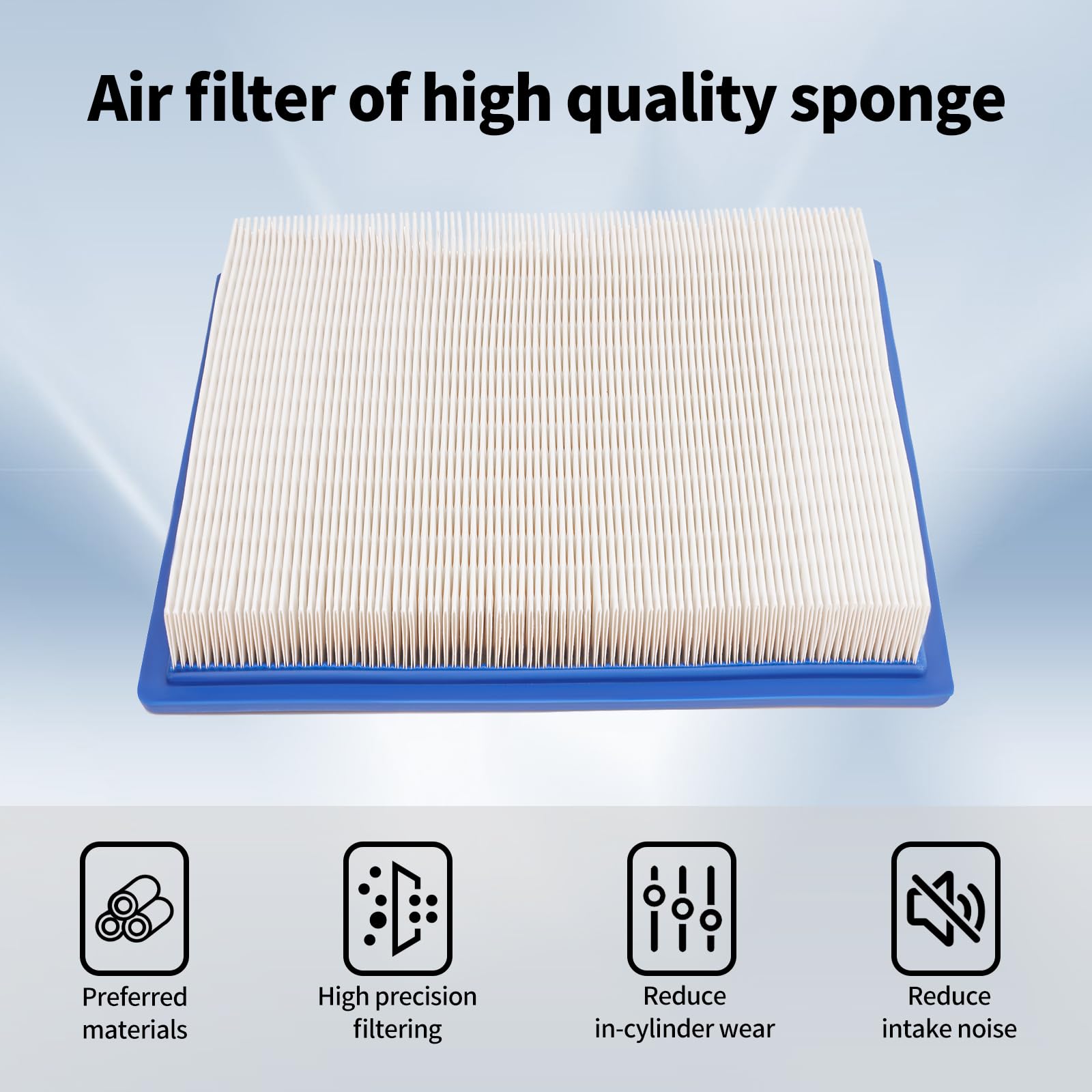 Air Filter 7081622 7081889 Compatible With Polaris Rzr 900 / Rzr 4 900 / Rzr 900 Xp/Rzr 900 Xp 4 2011 2012 2013 2014 2015