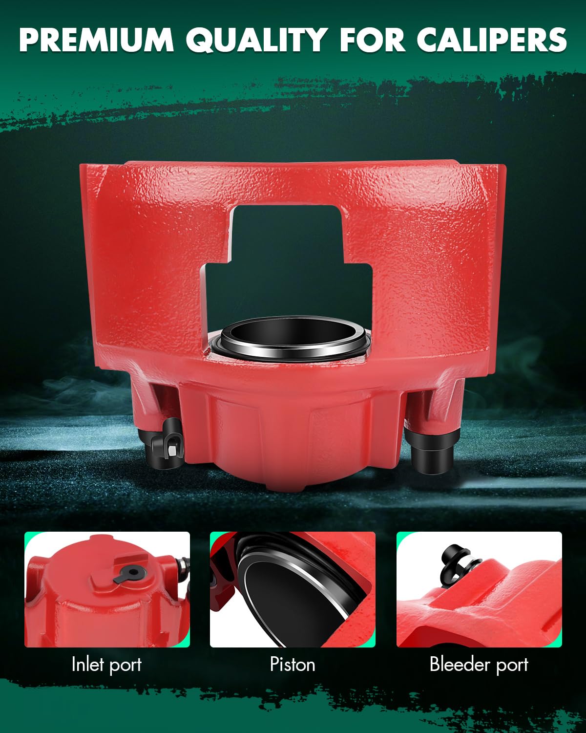 Scitoo 184299 184300 Front Left & Right Brake Calipers Without Bracket For Cadillac For Deville/For Escalade,For Chevy For C1500