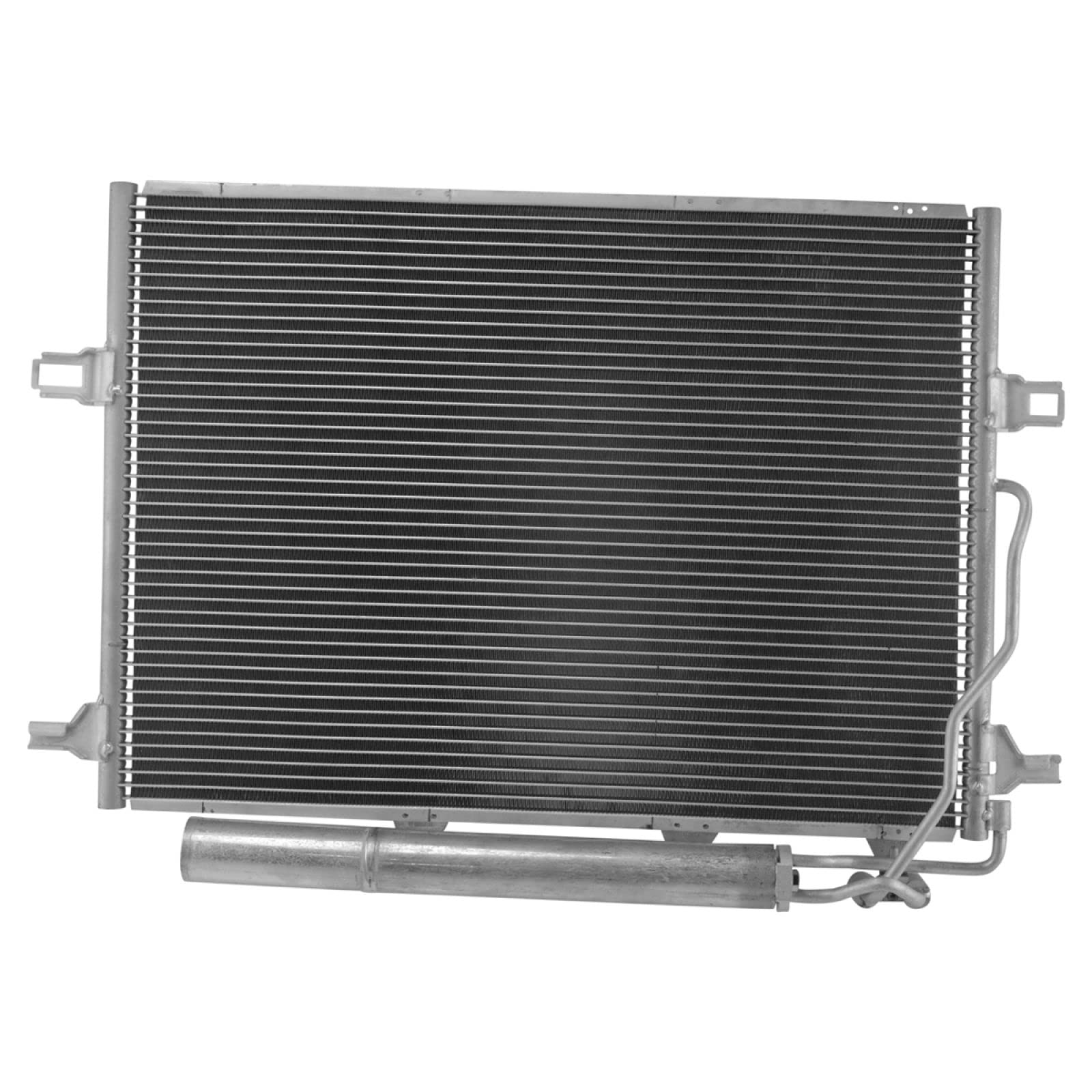 TRQ AC Condenser A/C Air Conditioning with Receiver Drier Compatible with Mercedes E Class 7-3159 MB3030139 2115000154 AC3159 AC