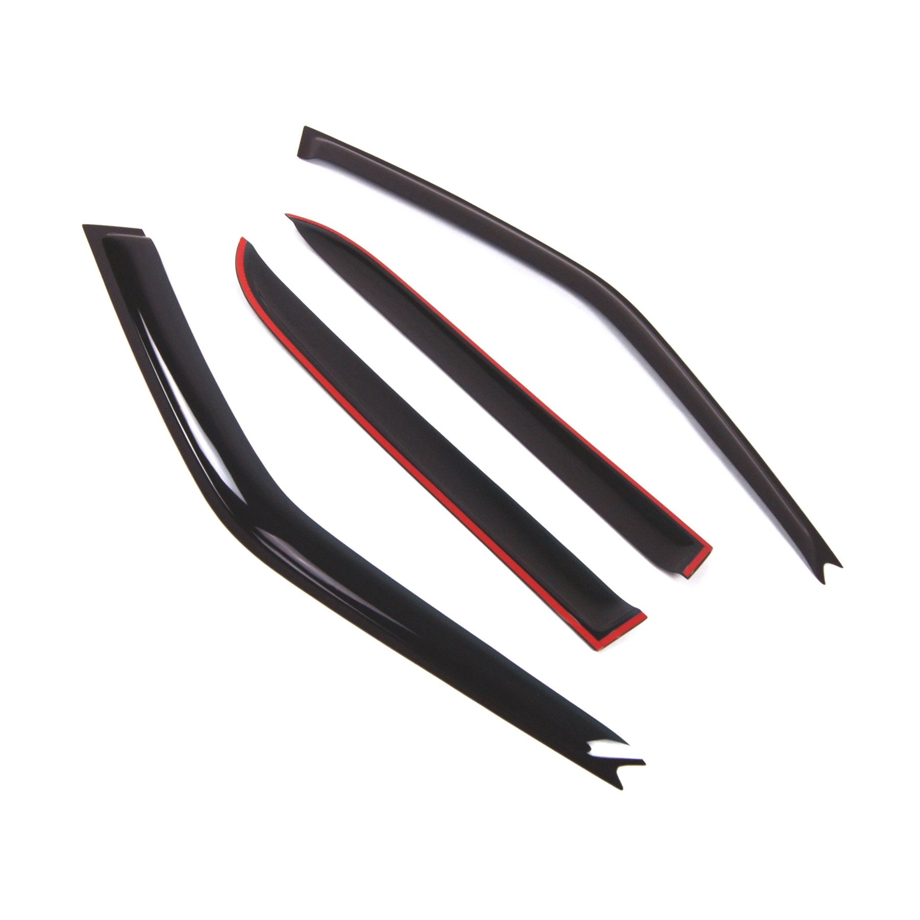 Car Window Rain Guard | Outside Mount Visors Auto Side Window Deflectors | Windows Visor Rain Shields Compatible With 1988-1991