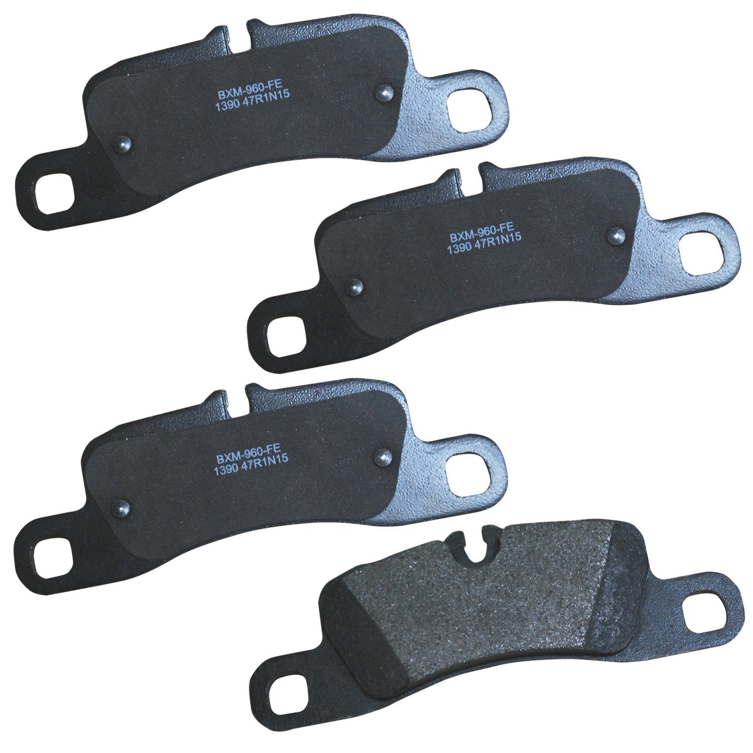 Bendix Premium Sbm1390 Semi-Metallic Rear Brake Pads For Porsche Cayenne 2011-2009, Cayenne 2015