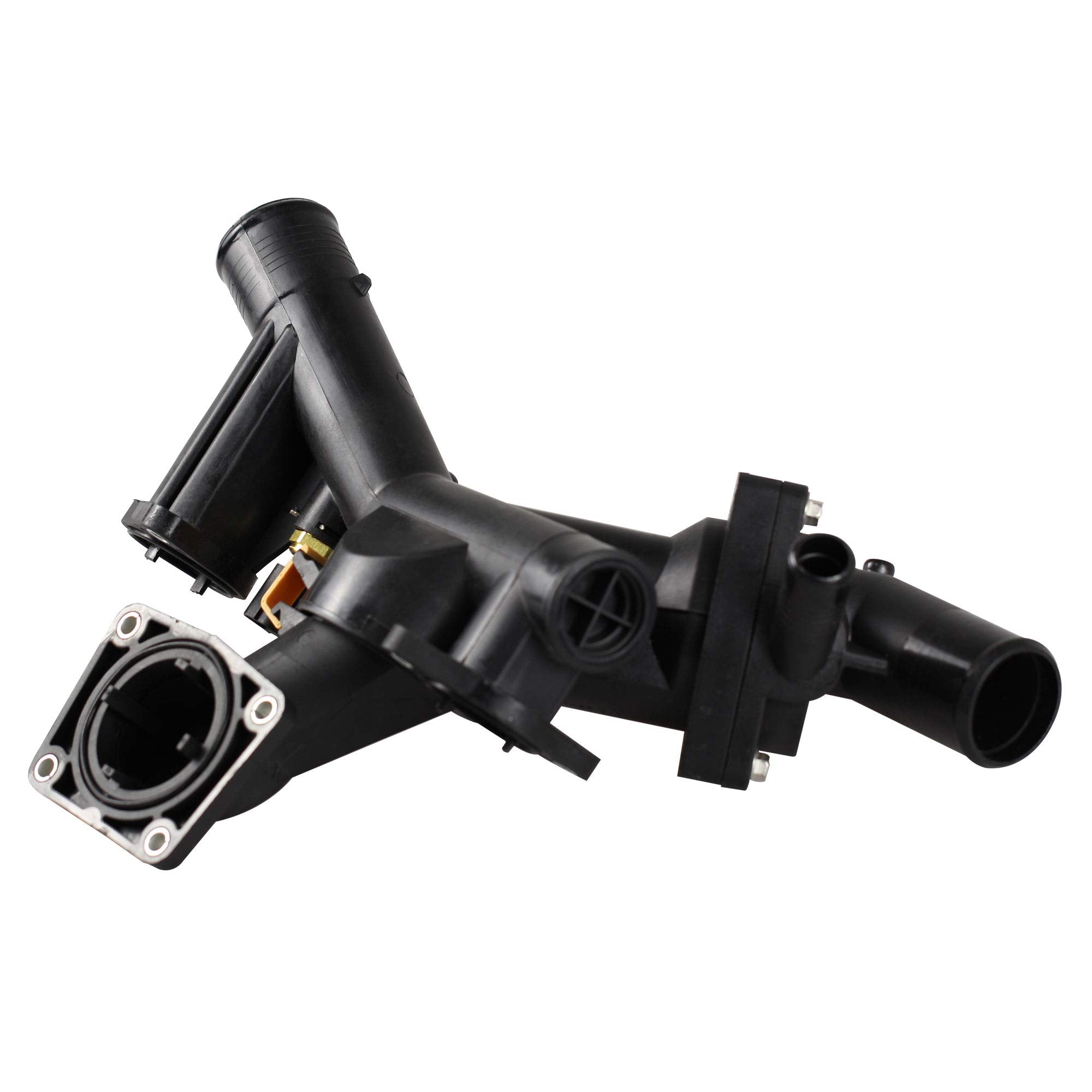 Boxi Thermostat Housing Kit Assembly With Sensor Gasket Fit For Land Rover Lr3 2005-2009 / For Range Rover Sport 2006 2007 2008 2009 4.4L V8 Lr005631