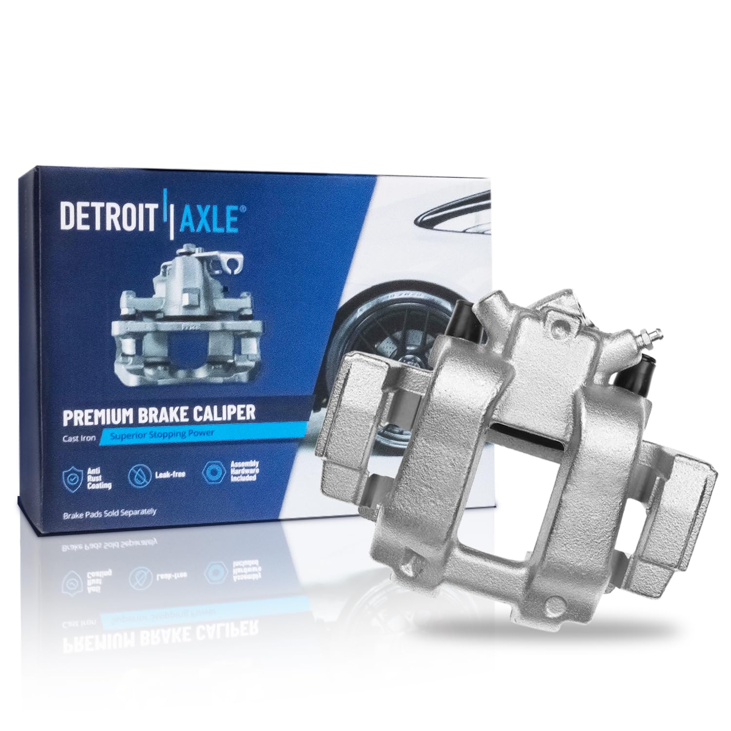Detroit Axle - Front Right Brake Caliper for BMW 228i 230i 320i 328d 328i xDrive, 328i GT xDrive, Disc Brake Caliper with Bracke