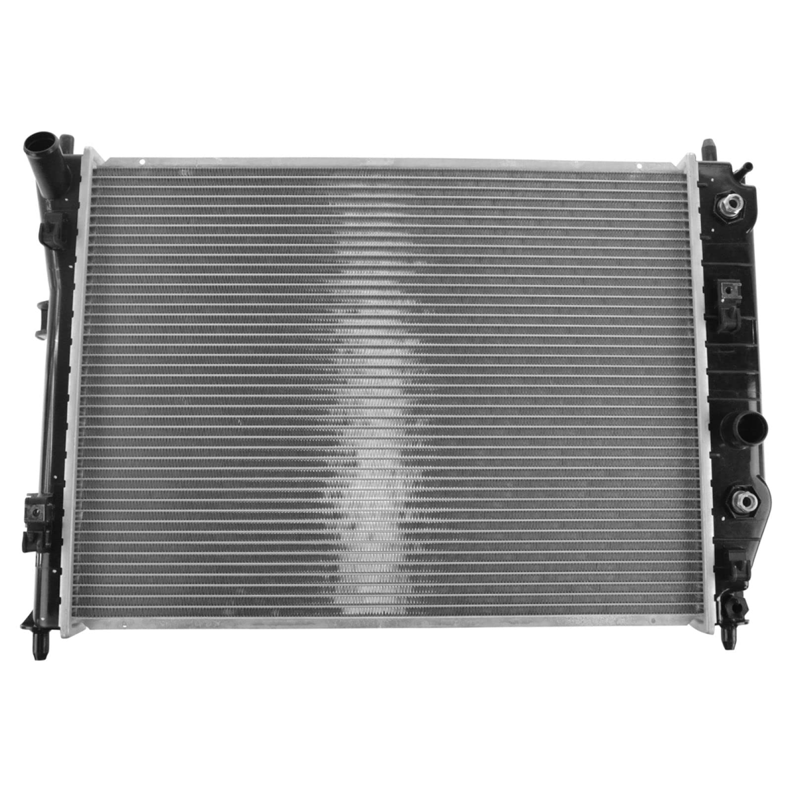 Trq Radiator Assembly Aluminum Core Compatible With 05-13 Chevrolet Corvette 03-06 Ssr 08-09 Saab 9-7X Cu2714 Gm3010510