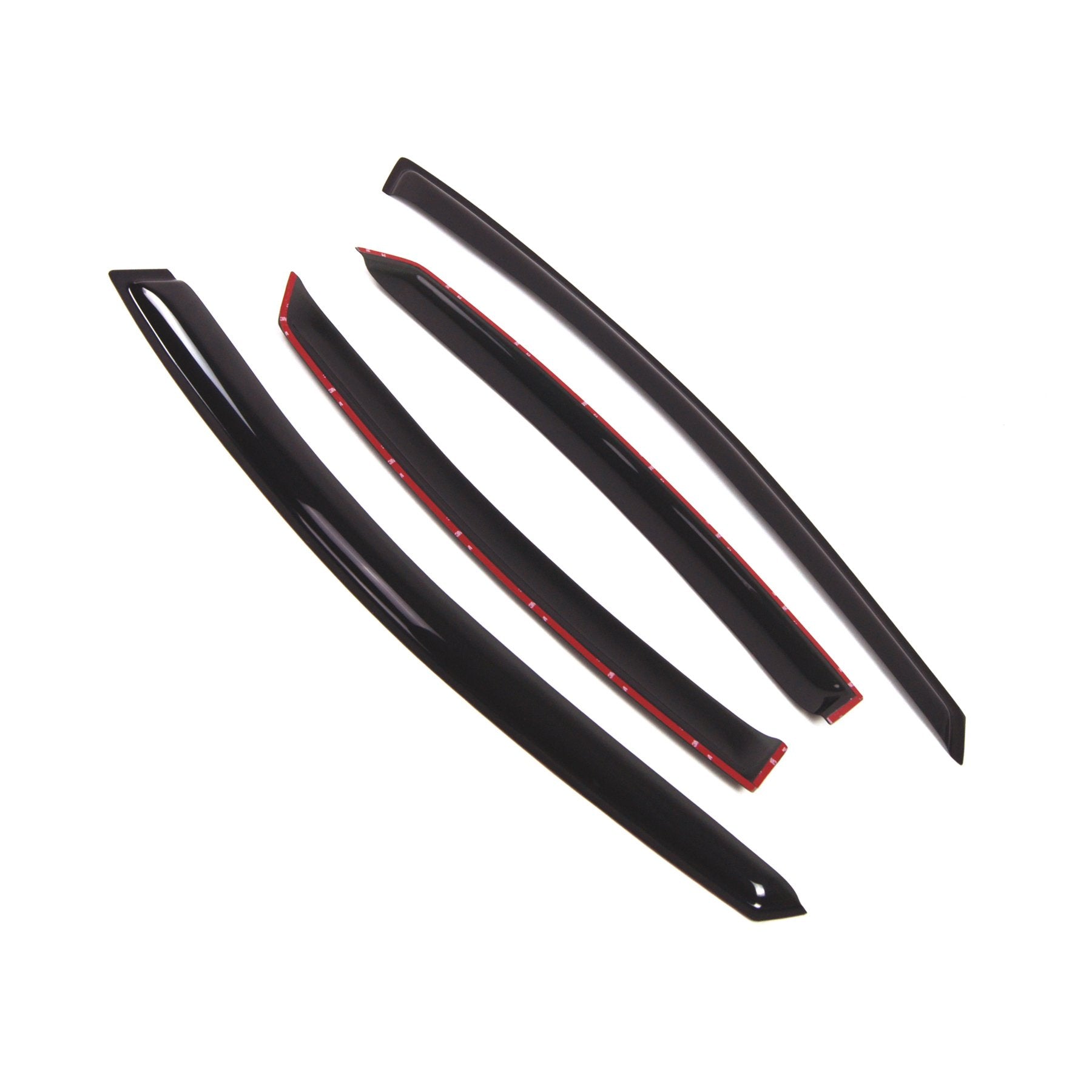 Tuningpros Outside Mount Window Vent Visors Rain Guards Compatible With Hyundai Sonata 2011-2014 | Side Window Wind Deflectors R