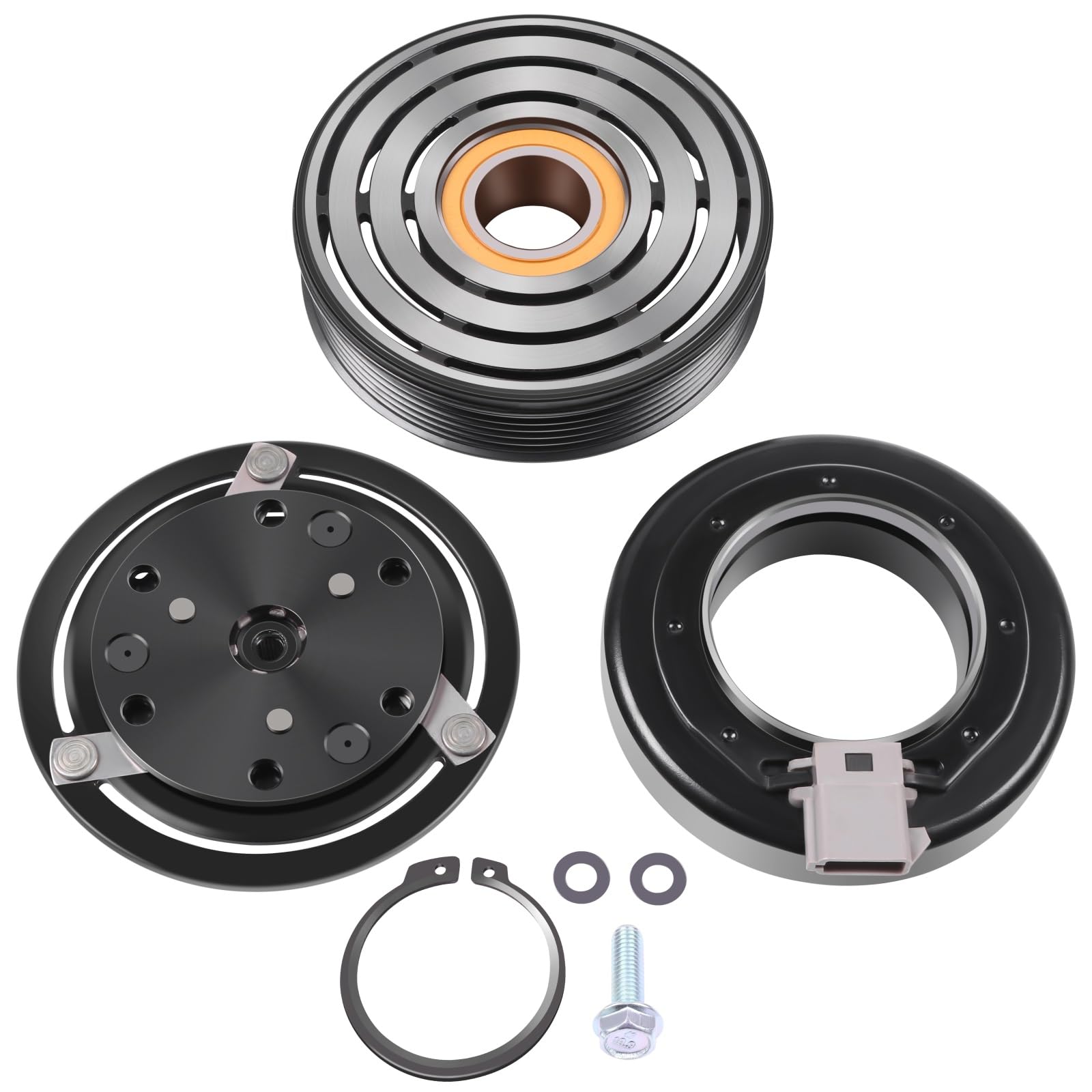 Eccpp A/C Clutch 1993-2007 For Ford Bronco For F-150 For F-250 For F-350 For F53 Mustang Sable For M-Ercury Sable