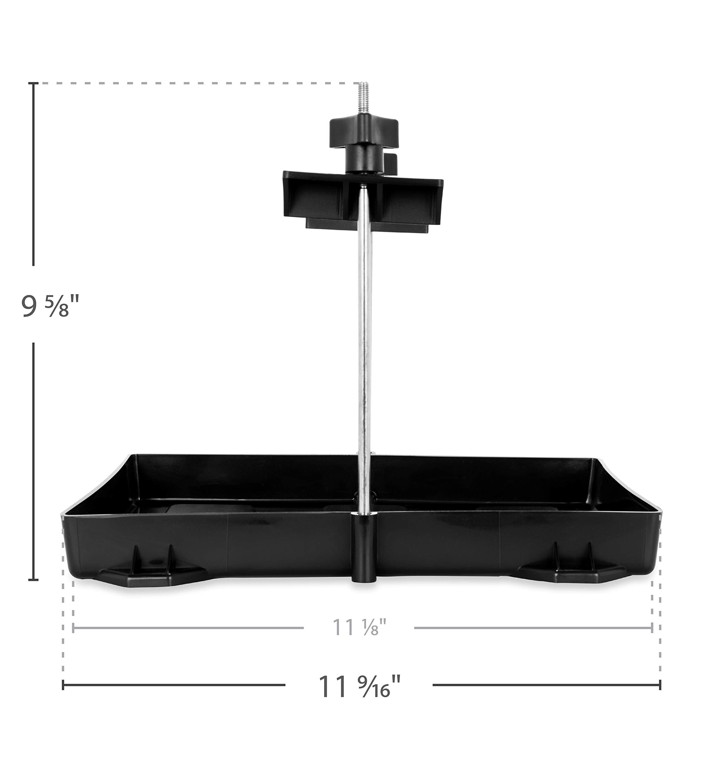 Camco Camper/Rv Standard Battery Hold-Down Tray | Holds 24/24M Automotive Batteries | Fits Batteries Up To 11 1/8'' L X 6 '' W X