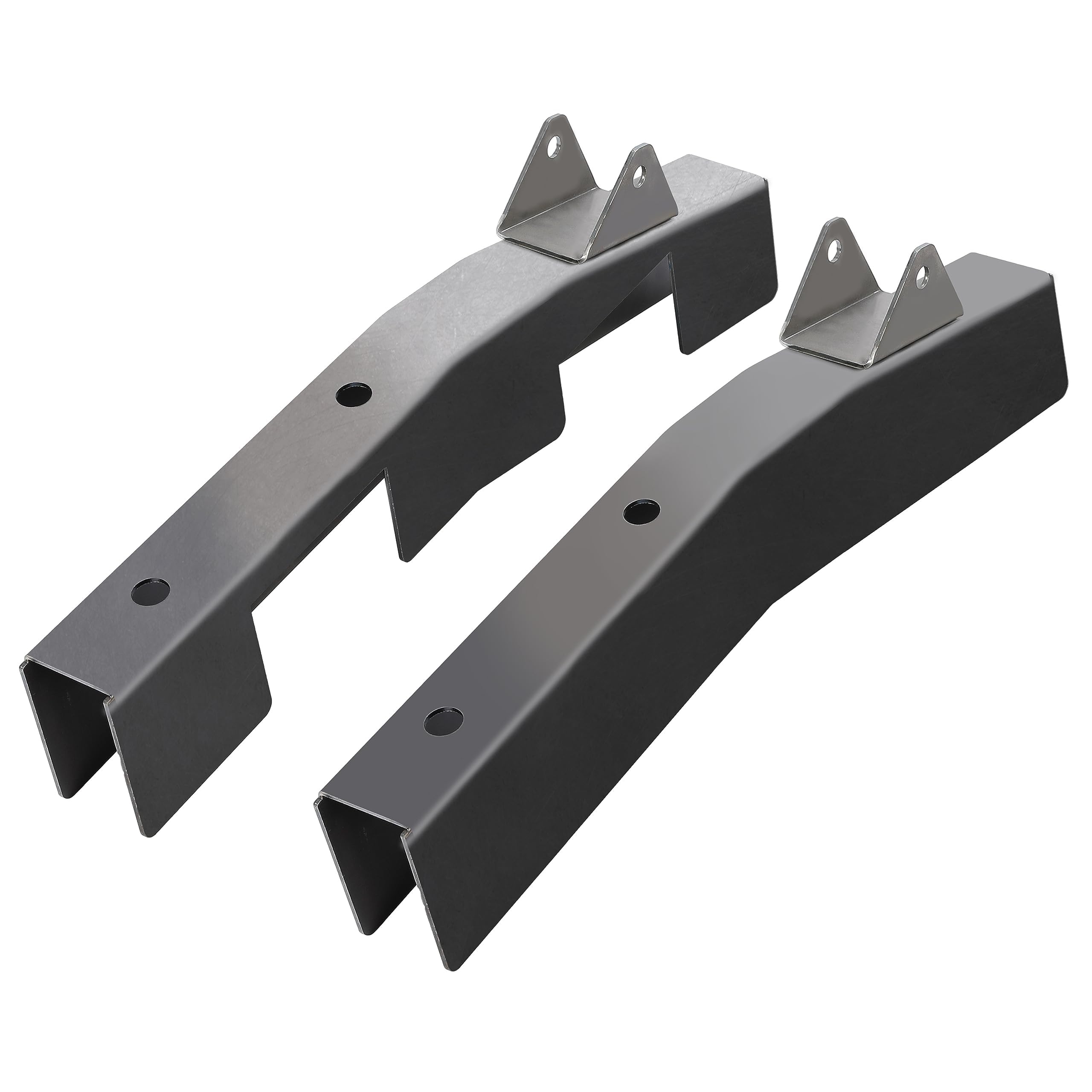 HECASA 2Pcs Mid Frame Rust Repair Kit Compatible with 1996-2004 Toyota Tacoma Extended Cab with Spring Mount Left and Right Side