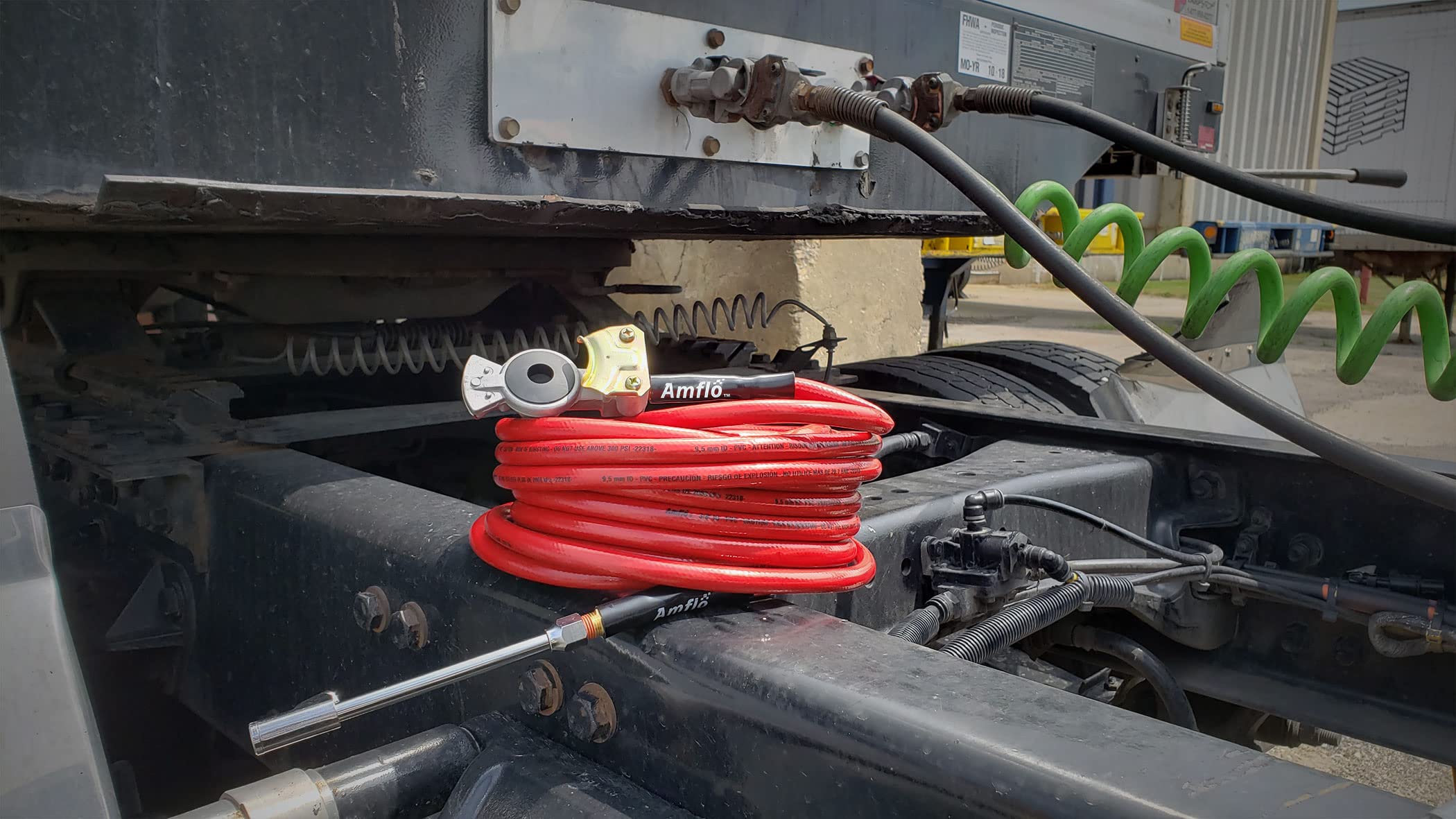 Amflo 574-50Gh 3/8'' X 50' Pvc Glad-Hand Air Hose