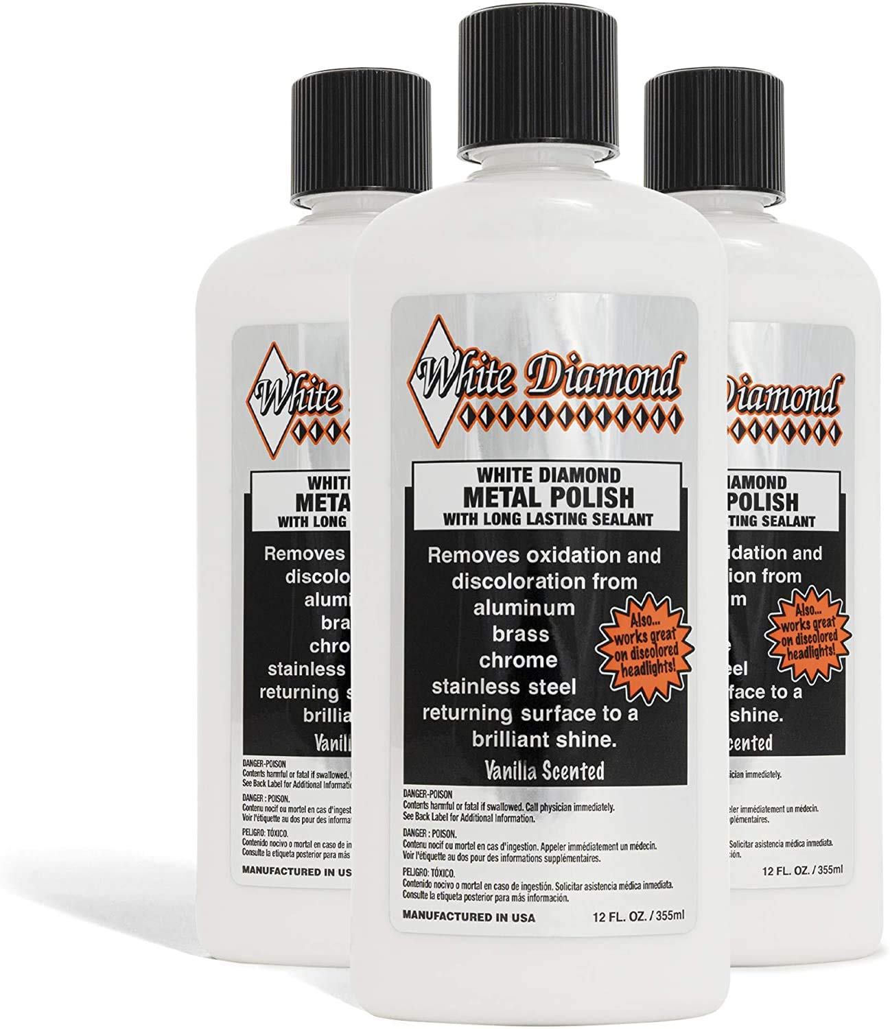 Schultz Laboratories Metal Polish  Perfect for Stainless Steel, Brass, Aluminum, Chrome, Gold, Silver  MultiPurpose Cleaner,