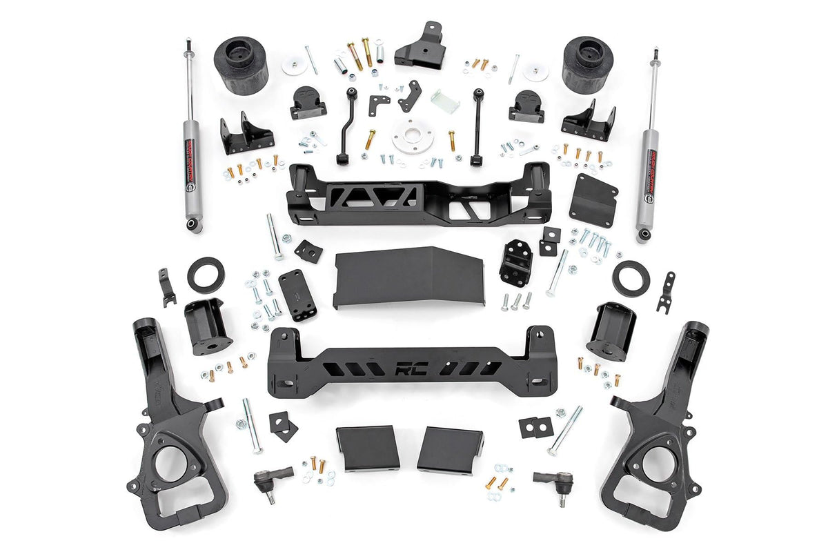 Rough Country 6' Lift Kit For 2019-2024 Ram 1500 4Wd | Oem 20' Wheels - 33430A