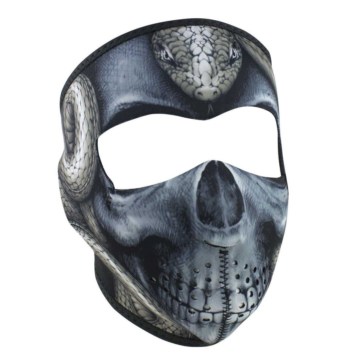 Zanheadgear® Full Mask Neoprene Snake Skull