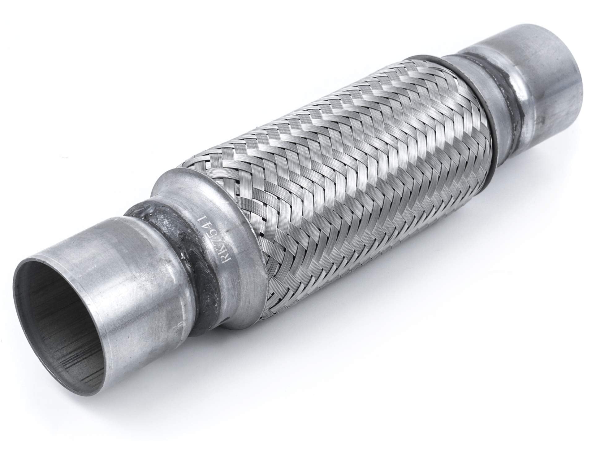 RP Remarkable Power, RK7541 Exhaust Flex Pipe 2.25'' x 8'' Heavy Duty Stainless Steel 12''OL