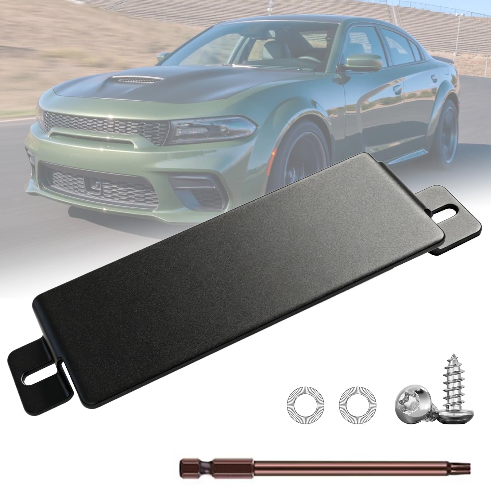 Upgrate AntiTheft Neutral Cover Compatible with Dodge Charger 20152023
