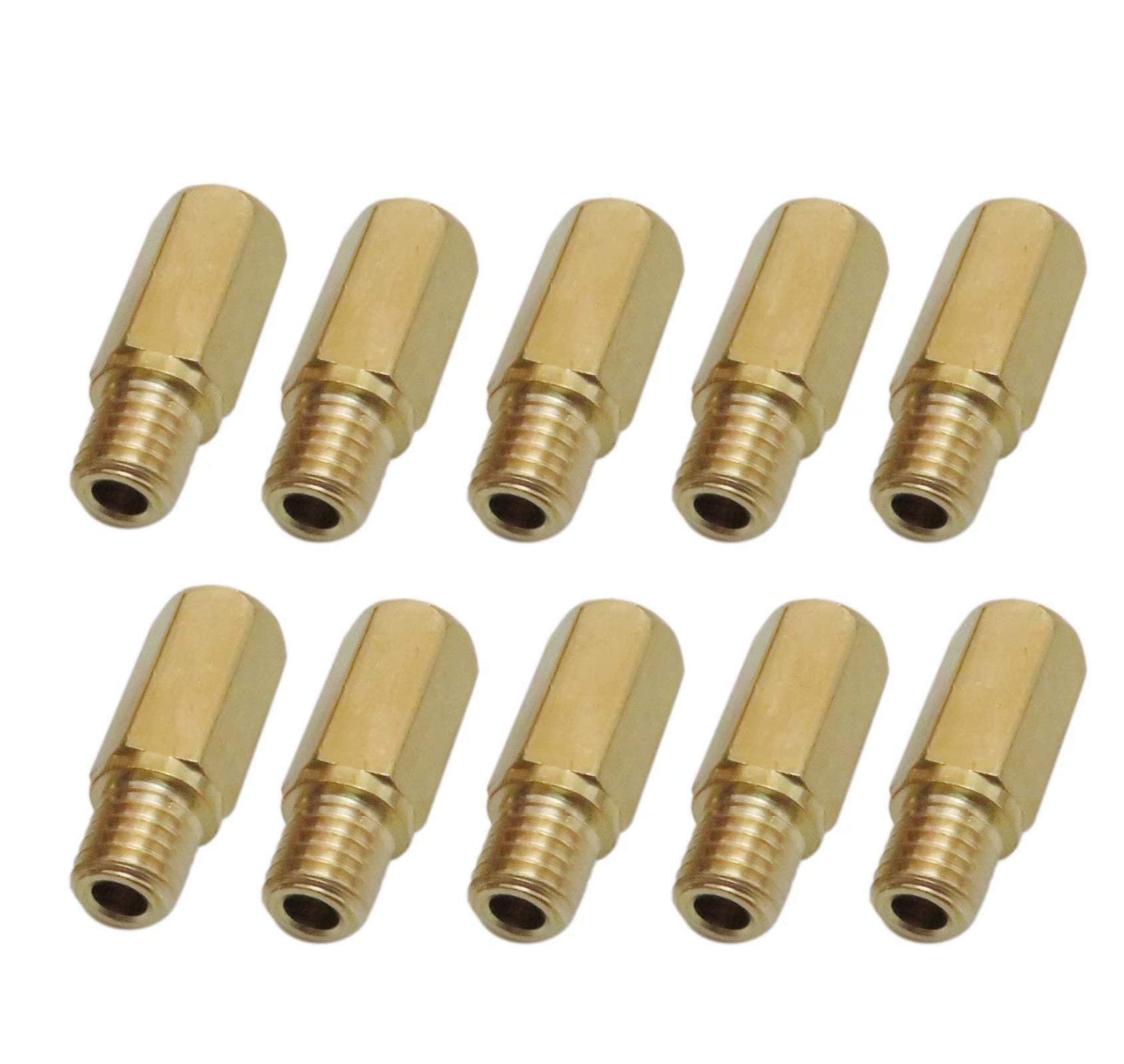 Rllyer 10X Main Jets for Keihin Carb PWK YFZ450 TRX450 178 180 182 185 188 190 192 195 198 200