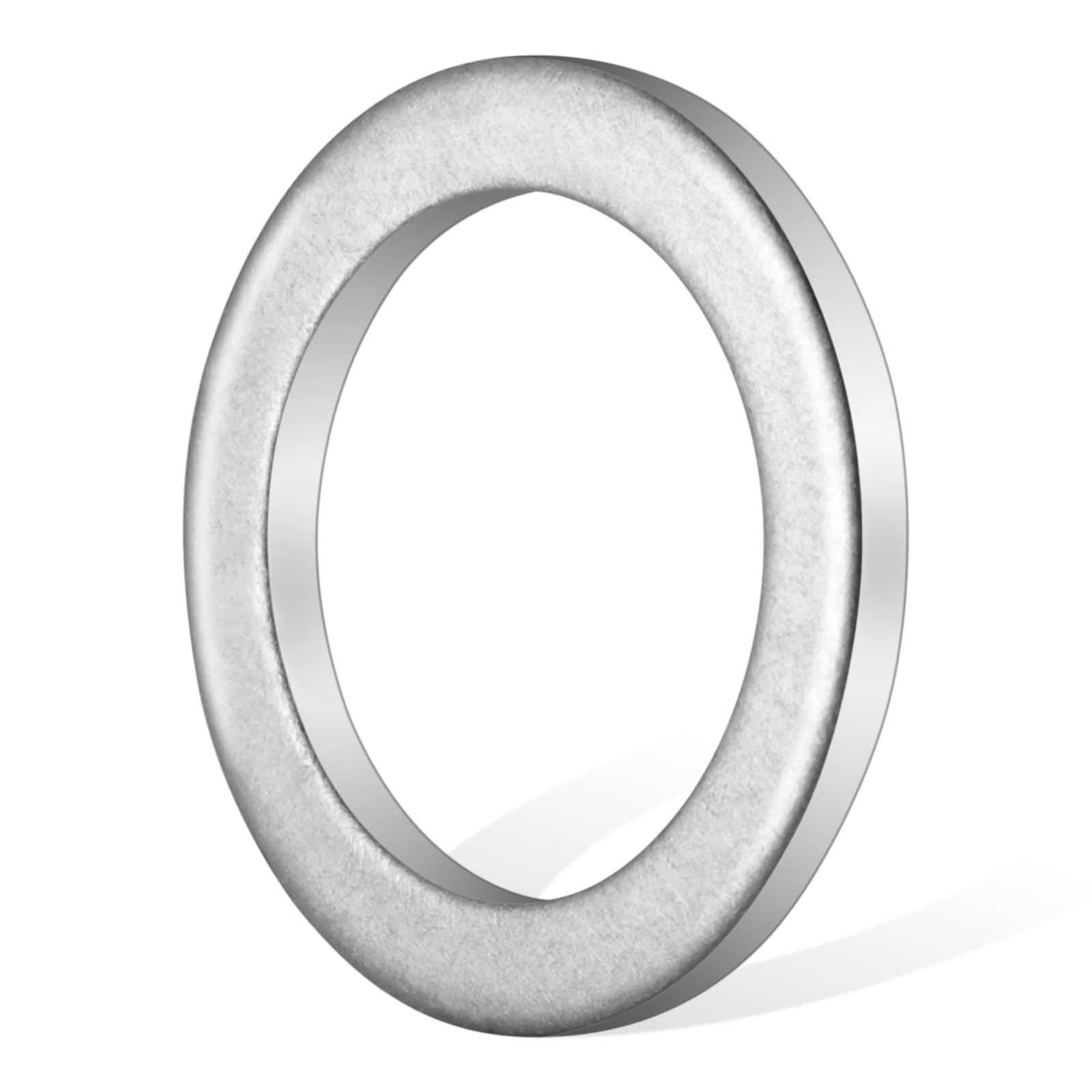 Aoit 10 Pcs Aluminum Transmission Fluid Drain Plug Crush Washer Seal Fits For Toyota Prius Corolla Tacoma Camry, Replacement For The Part# 90430-18008, Used For Change Transmission Fluid