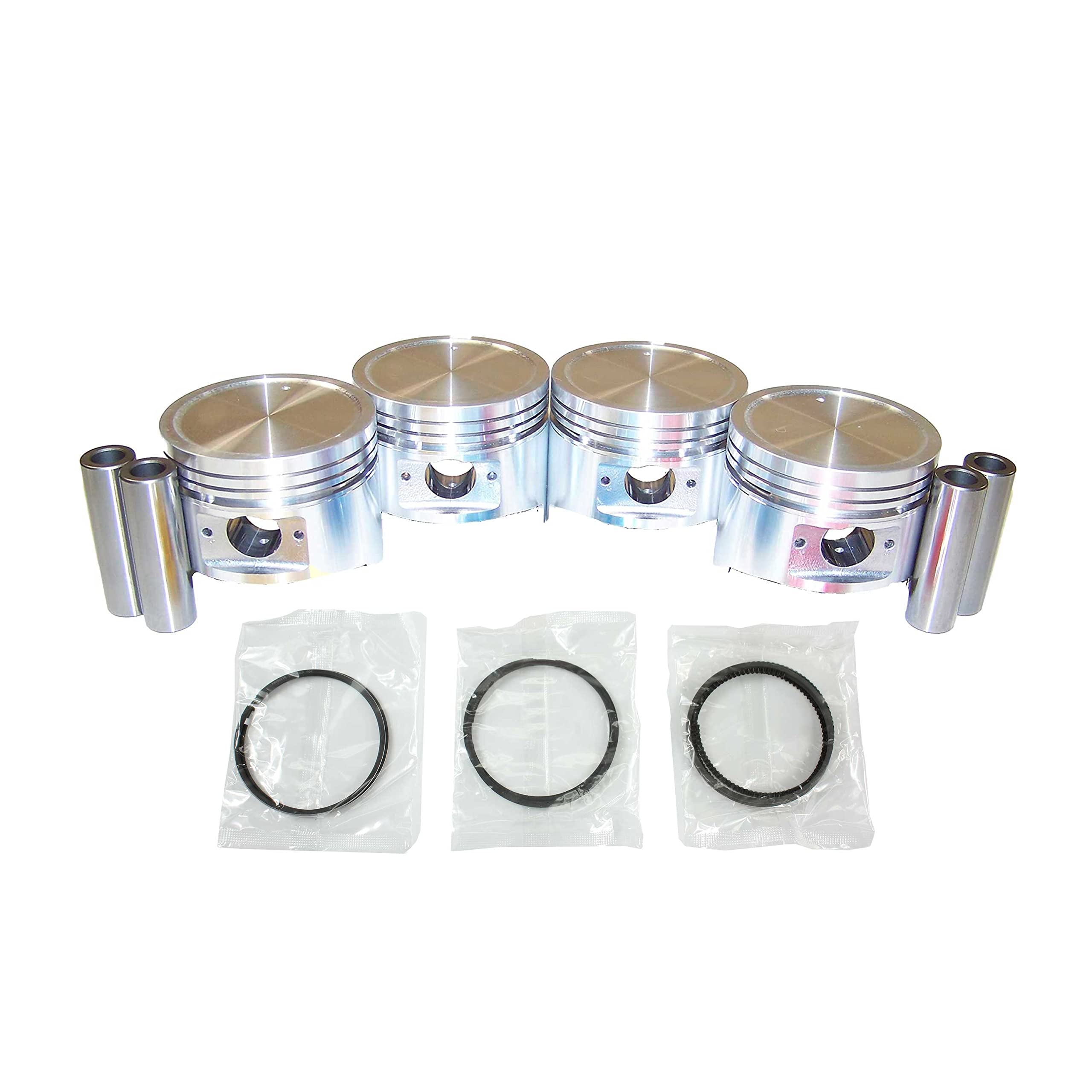 Dnj Prk305 Piston And Ring Kit For 1988-1992 Isuzu Amigo Pickup Rodeo Trooper 2.6L L4 Sohc 8V Naturally Aspirated