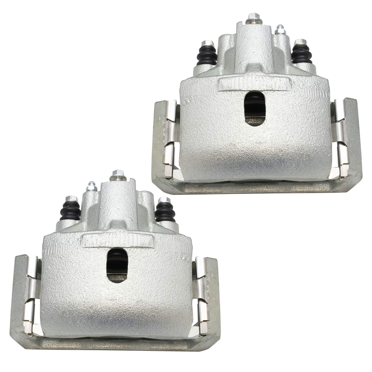 Trq Rear Brake Caliper Set Compatible With 2007-2009 Chrysler Aspen 2004-2009 Dodge Durango 2002-2010 Ram 1500 2003 Ram 1500 Van