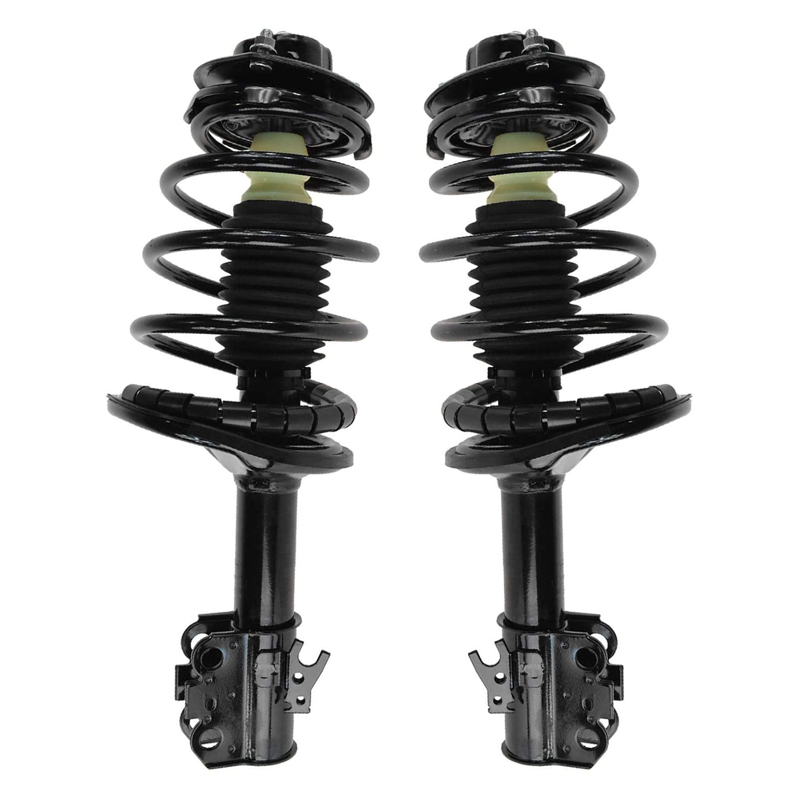 Trq Front Strut & Coil Spring Assembly Set Driver & Passenger Sides Compatible With 92-94 Lexus Es300 Toyota Camry