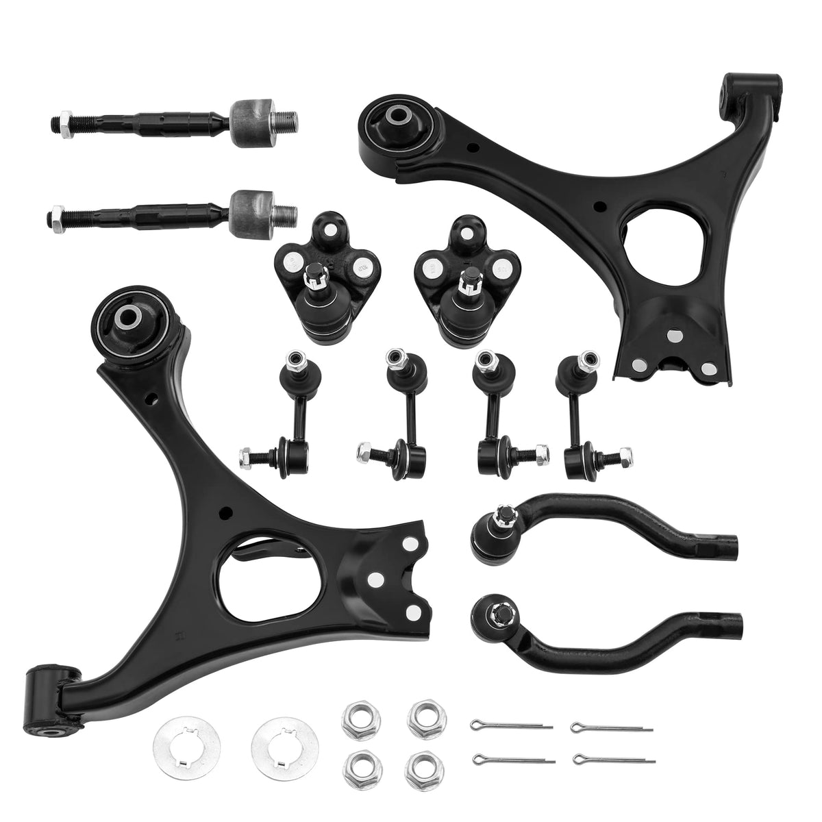 Autosaver88 Front Control Arm Kit Compatible With 2006-2011 Civic 1.8L