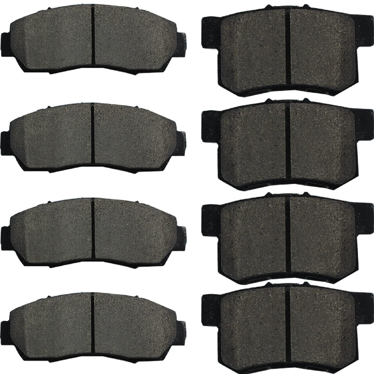 Sipautec-8Pcs Ceramic Brake Pads Replacement For (2007-2016 Honda Cr-V),(2012-2015 Honda Crosstour)/,(2011 Honda Accord Crosstou