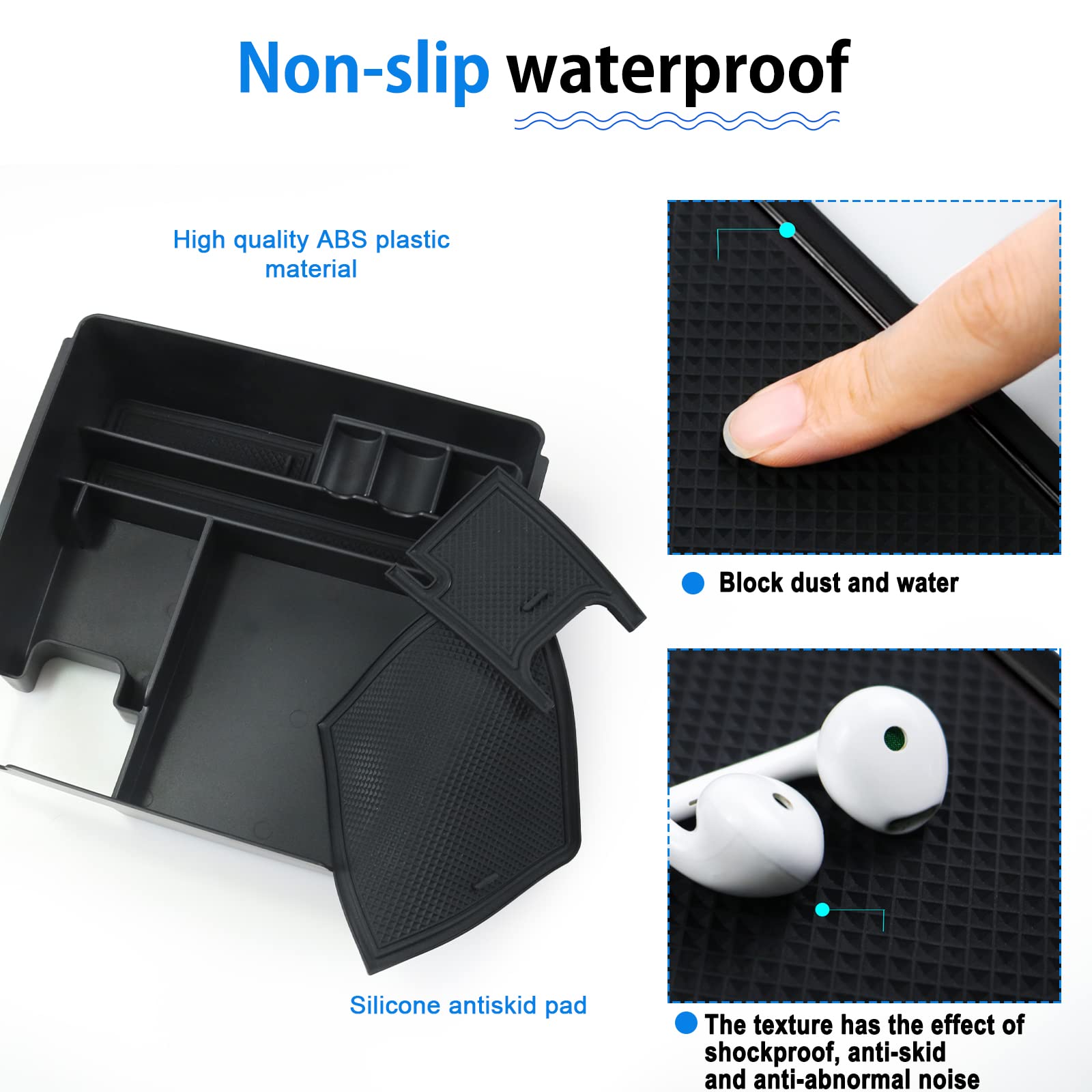 Shaohao For 2024 2025 Frontier Center Console Organizer Tray 2022 2023 2024 2025 Frontier S/Sv/Pro-X/Pro-4X/Sl Center Console Tr