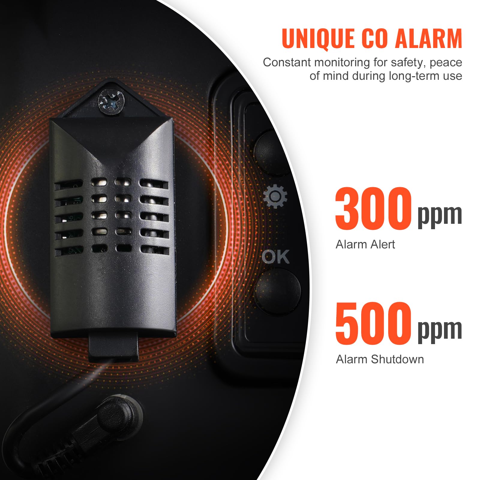 VEVOR 8KW Diesel Heater, 12V/24V All in One Diesel Air Heater, Bluetooth APP Control, Remote Control and Display Screen, CO Alar