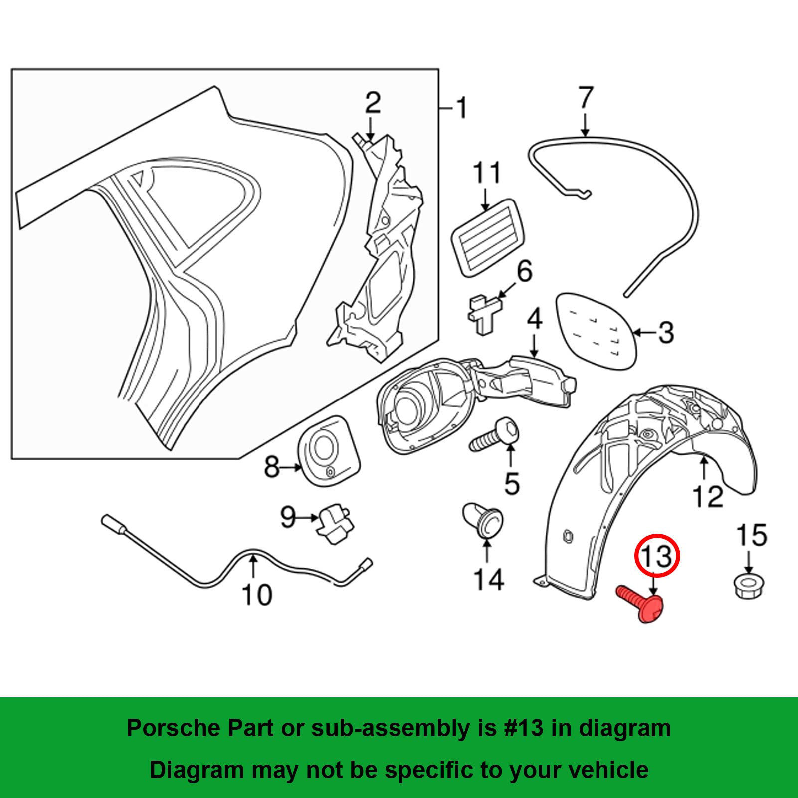 Oautoo 50Pcs T25 M5-2 X 16Mm Fender Liner Splash Shield Bumper Cover Torx Screw For N90974701 Vw Audi Porsche