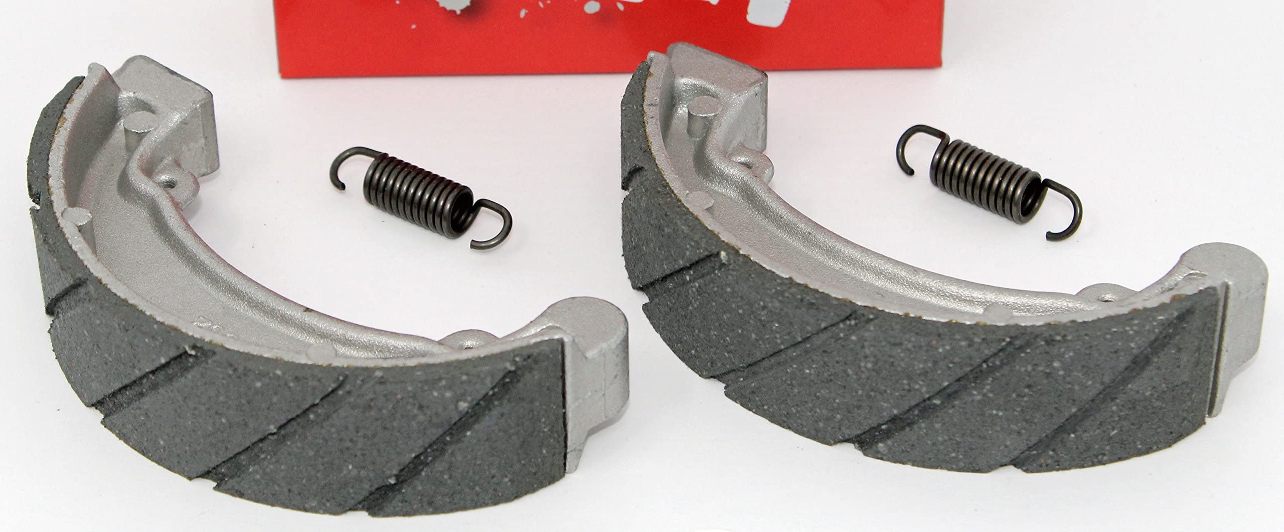 Quality Water Grooved Rear Brake Shoes & Springs For The 1978-1985 Honda Atc 70 Three-Wheel Atvs