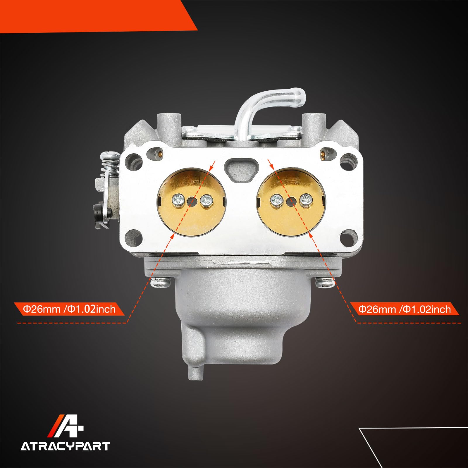 Carburetor With Gaskets For Kawasaki Fh641V Fh661V Fh721V Fx850V 22 Hp Engine Carb Replaces# 15004-1010, 15004-7024, 15004-0757,