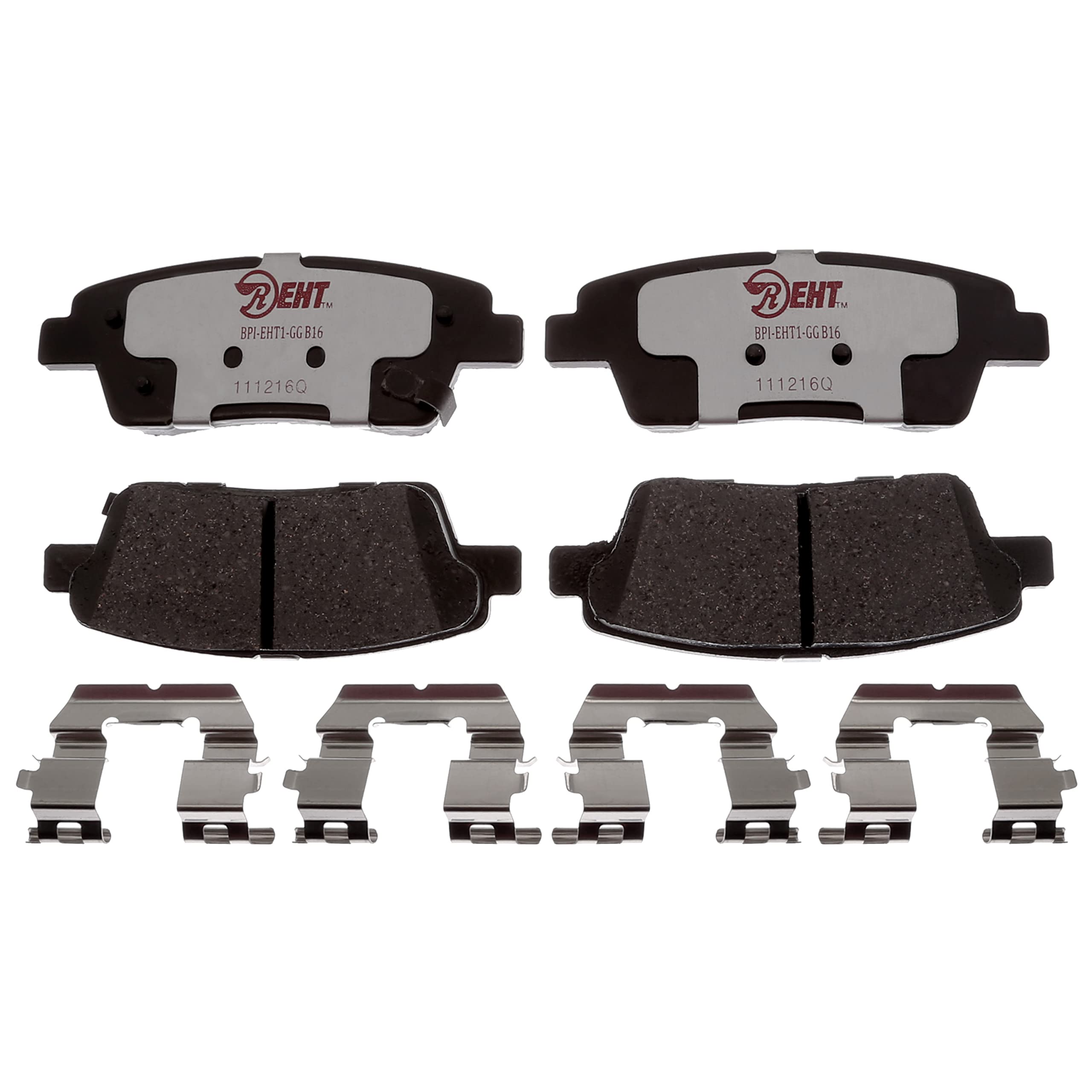 Raybestos Premium Raybestos Element3 Eht Replacement Rear Brake Pad Set For Select Genesis G80, Hyundai Genesis And Kia K900 Mod