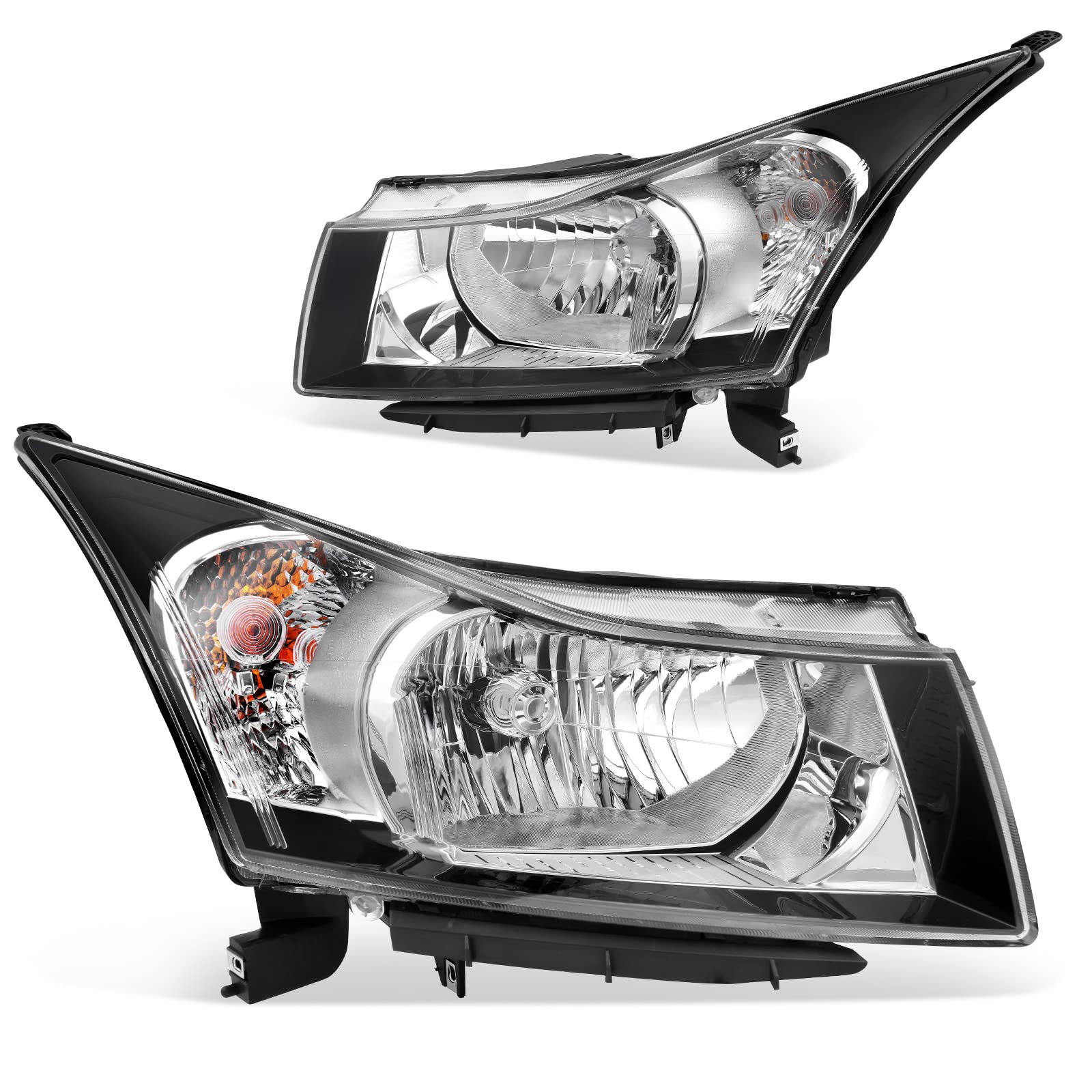 Dwvo Headlight Assembly Compatible With 2011 2012 2013 2014 2015/11 12 13 14 15 Chevy Chevrolet Cruze, 2016 Chevy Cruze Limited