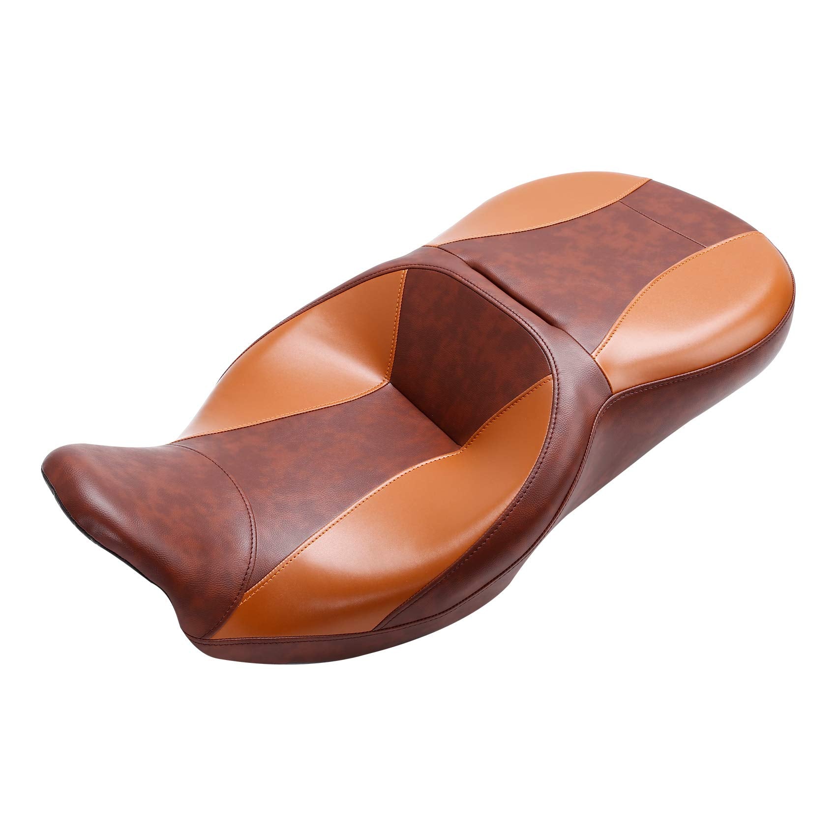 TCMT Hammock Driver Passenger Seat For Harley Touring Road King CVO Street Glide Road Glide 2009-2023 Electra Glide Tri Glide Ul