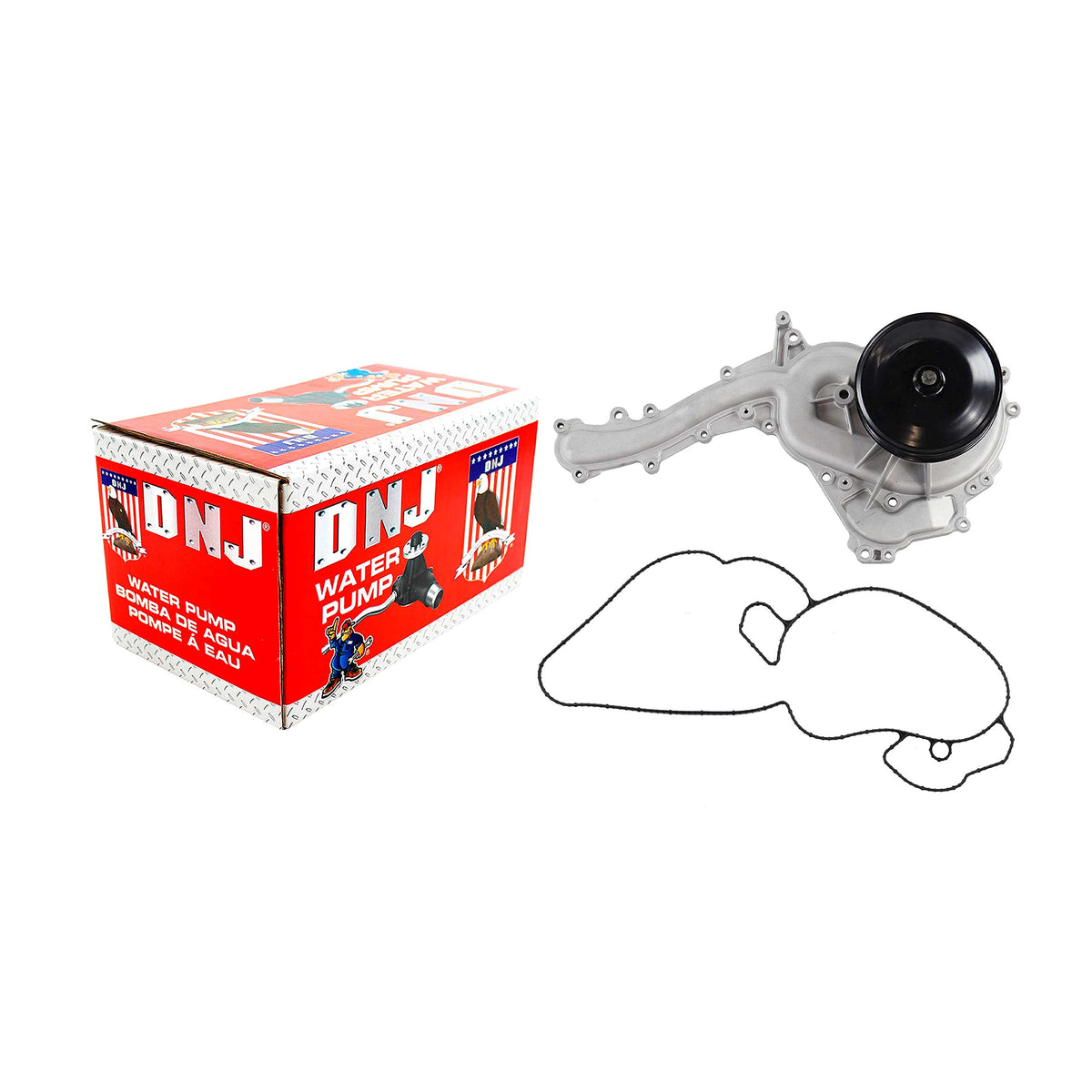 Dnj Wp4260 Water Pump For 11-16 Ford/F-250 Super Duty, F-350 Super Duty, F-450 Super Duty, F-550 Super Duty 6.7L V8 Ohv Turbocha