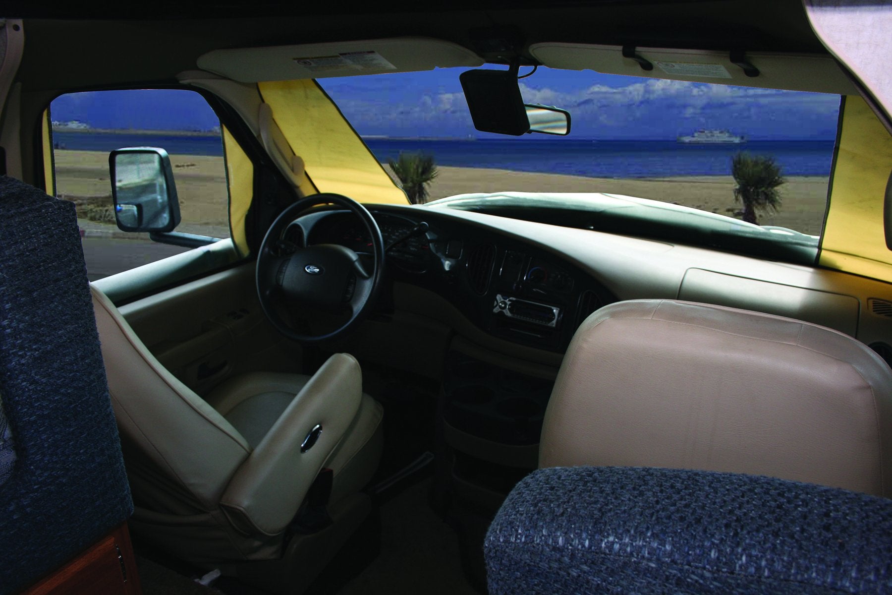 Adco 2507 Clear Rv Windshield Cover